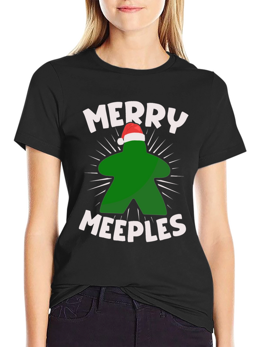 Merry Meeples Holiday T-Shirt