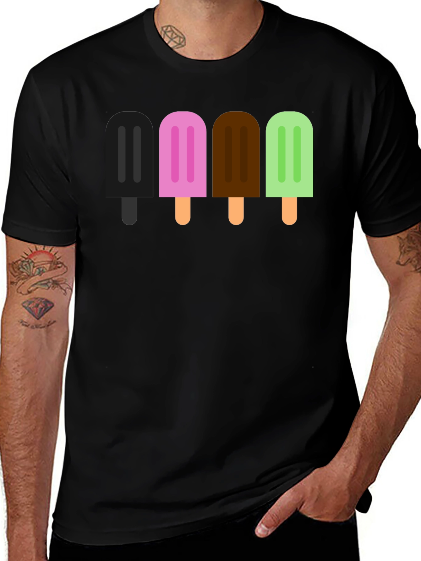 Fun Popsicle Graphic Tee - Stylish & Comfy