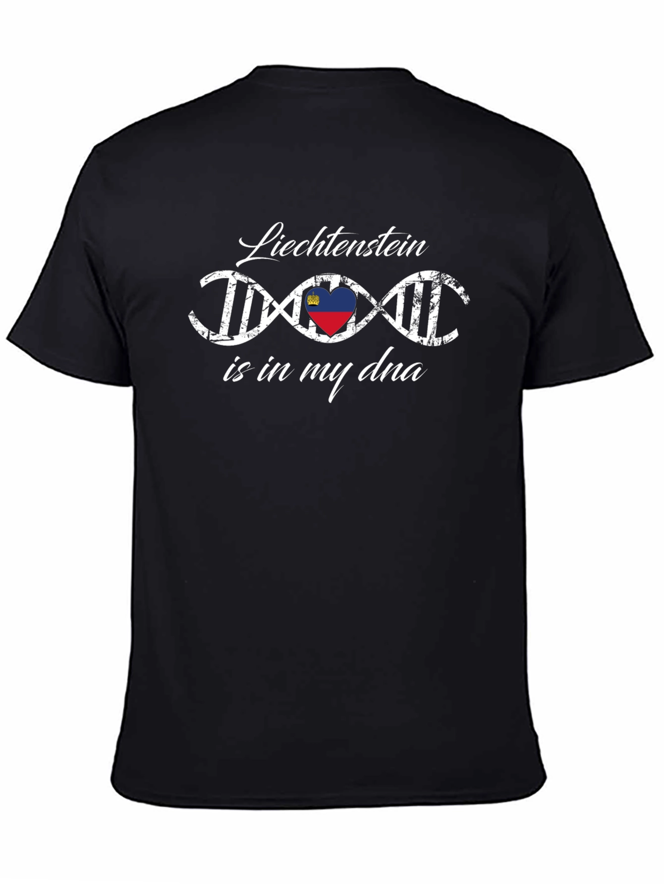 Liechtenstein DNA T-Shirt - Patriotic Pride
