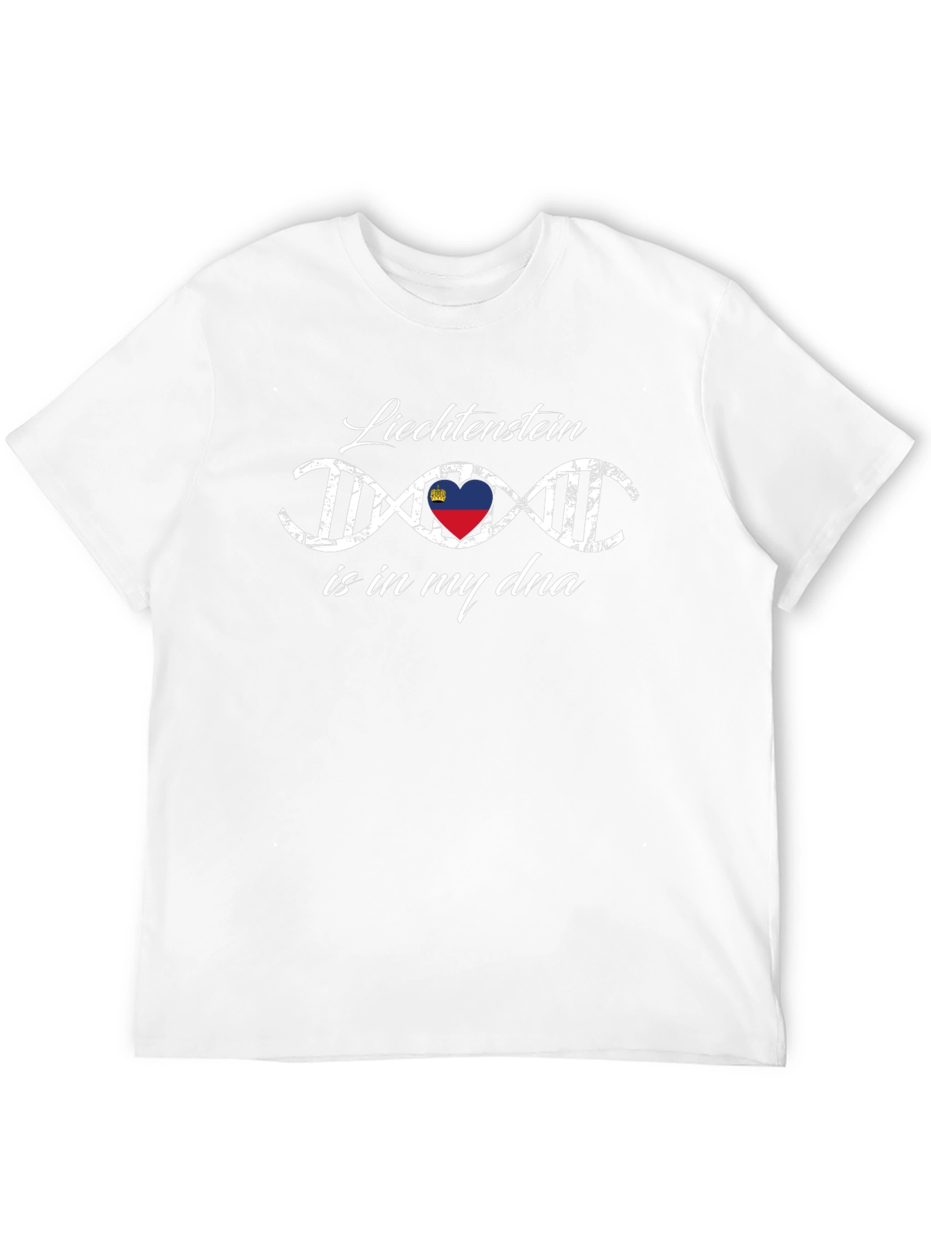 Liechtenstein DNA T-Shirt - Patriotic Pride