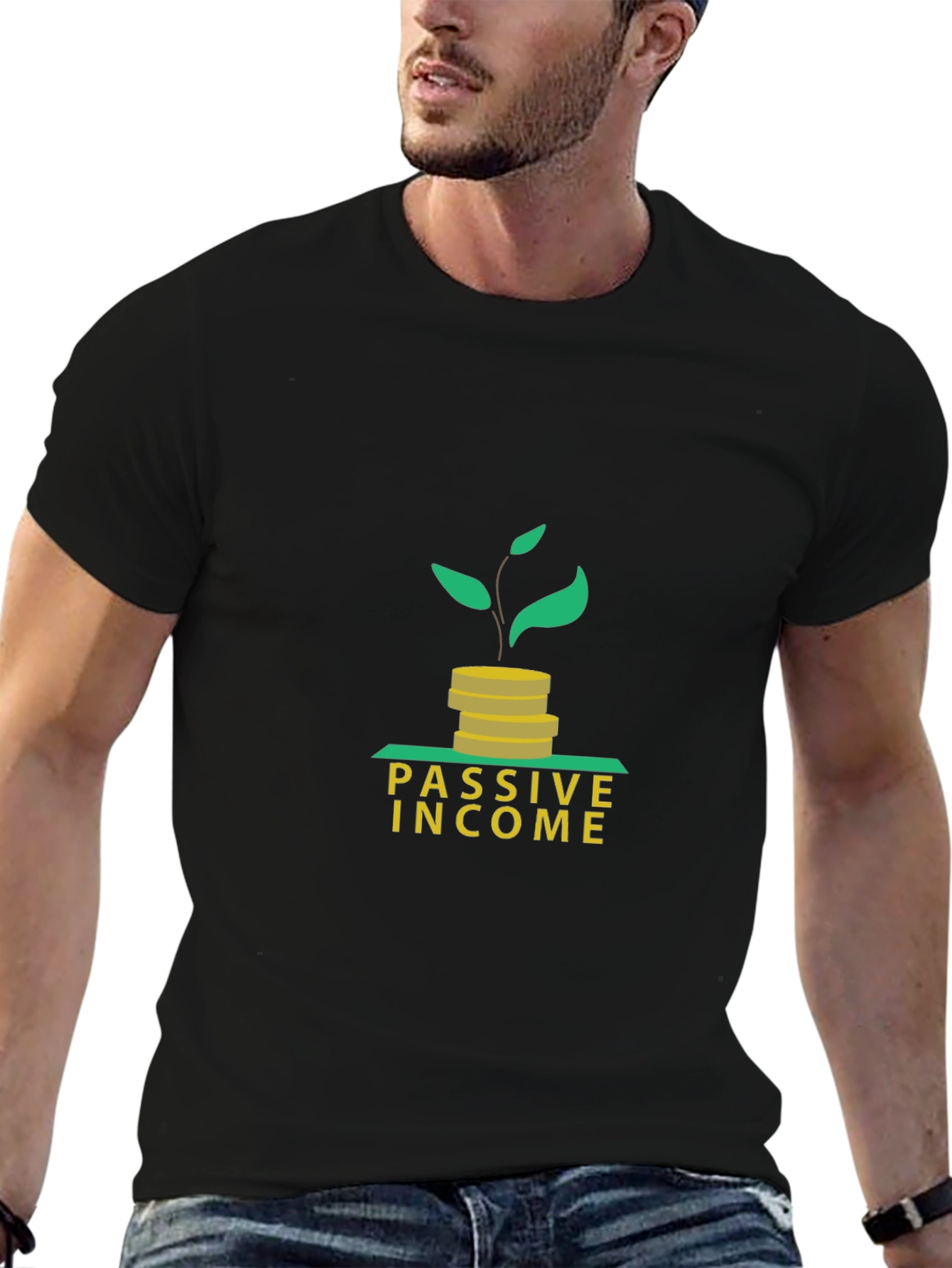 Passive Income Graphic T-Shirt - Grow Your Finances
