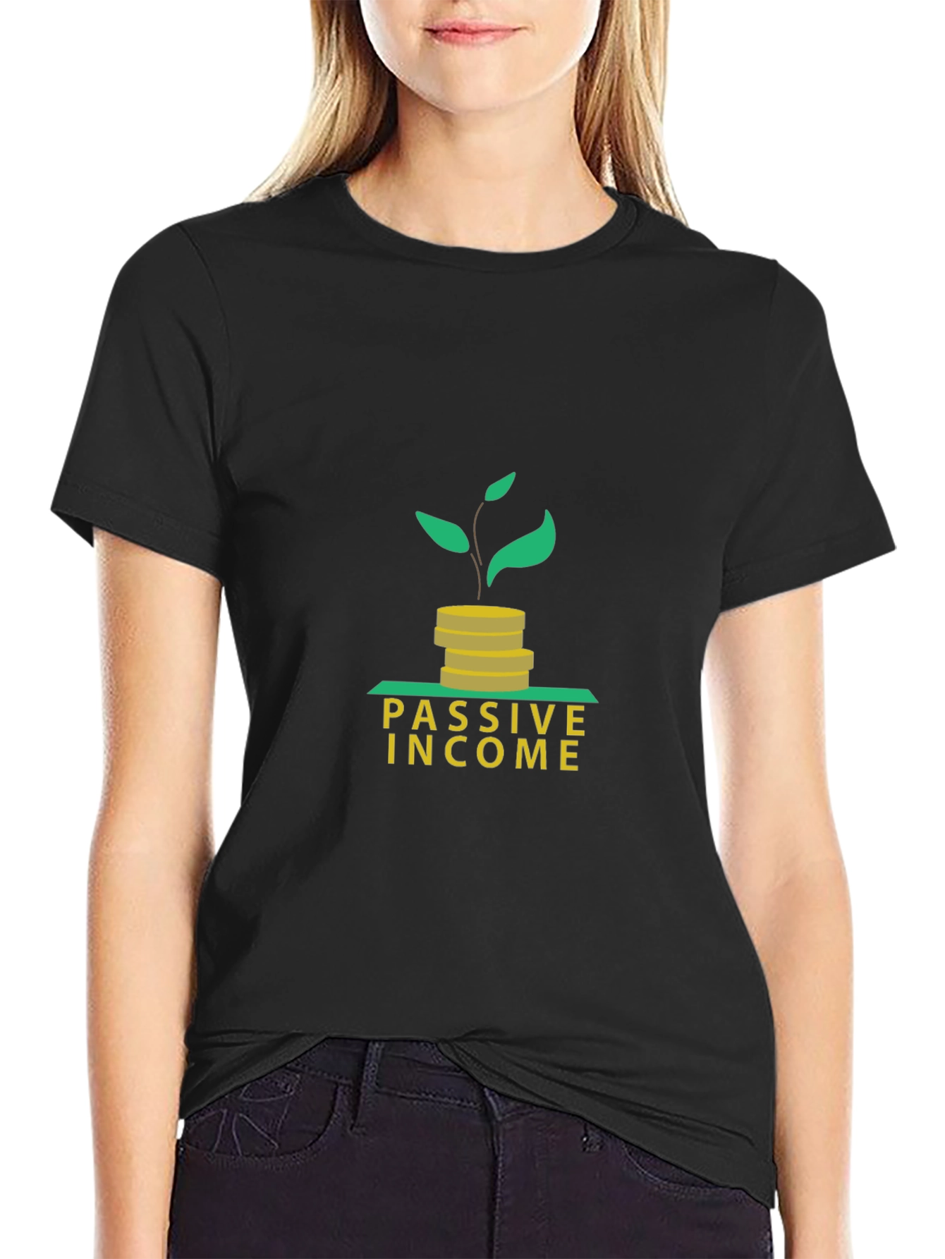 Passive Income Graphic T-Shirt - Grow Your Finances