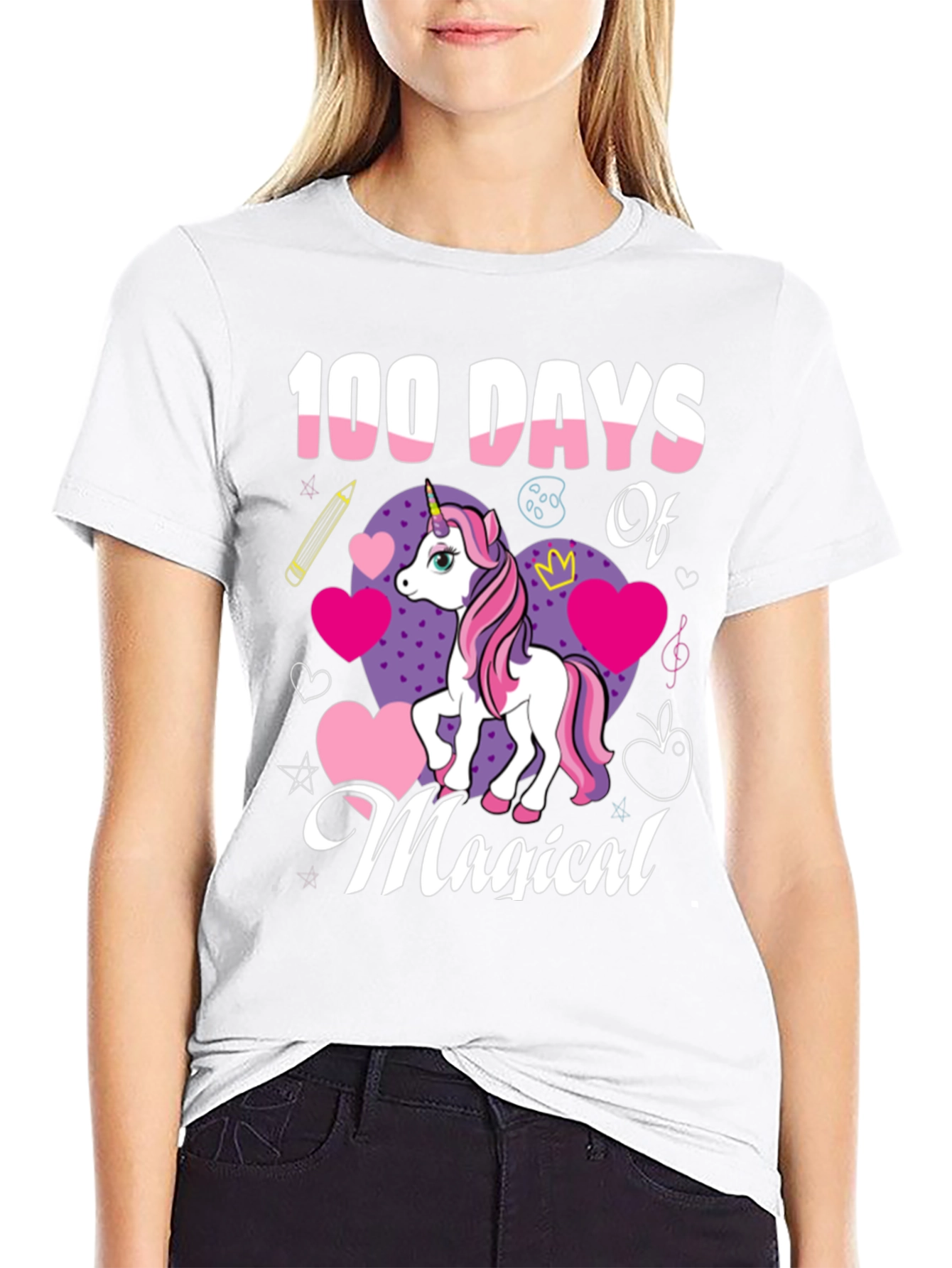 100 Days of Magical Unicorn T-Shirt
