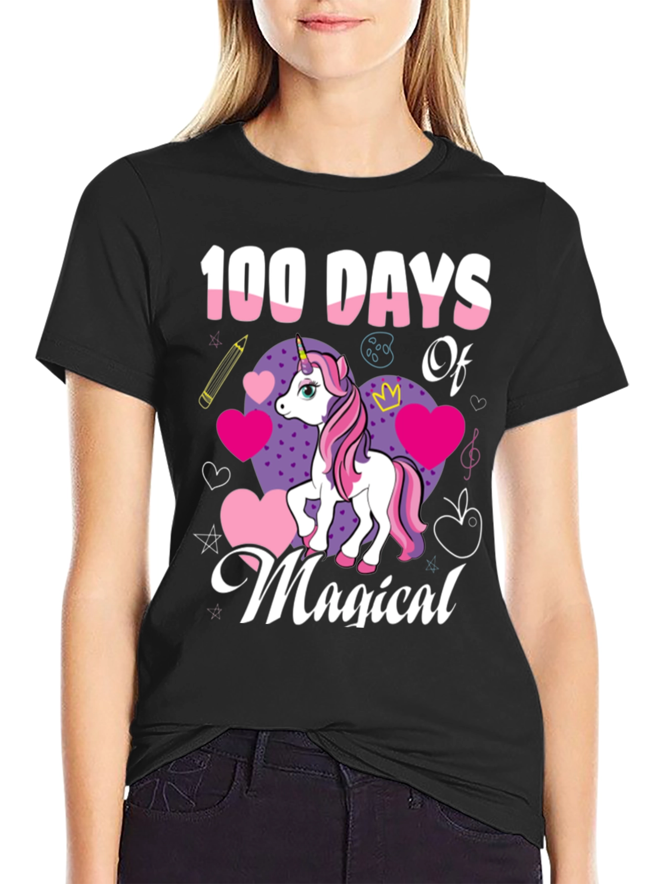 100 Days of Magical Unicorn T-Shirt