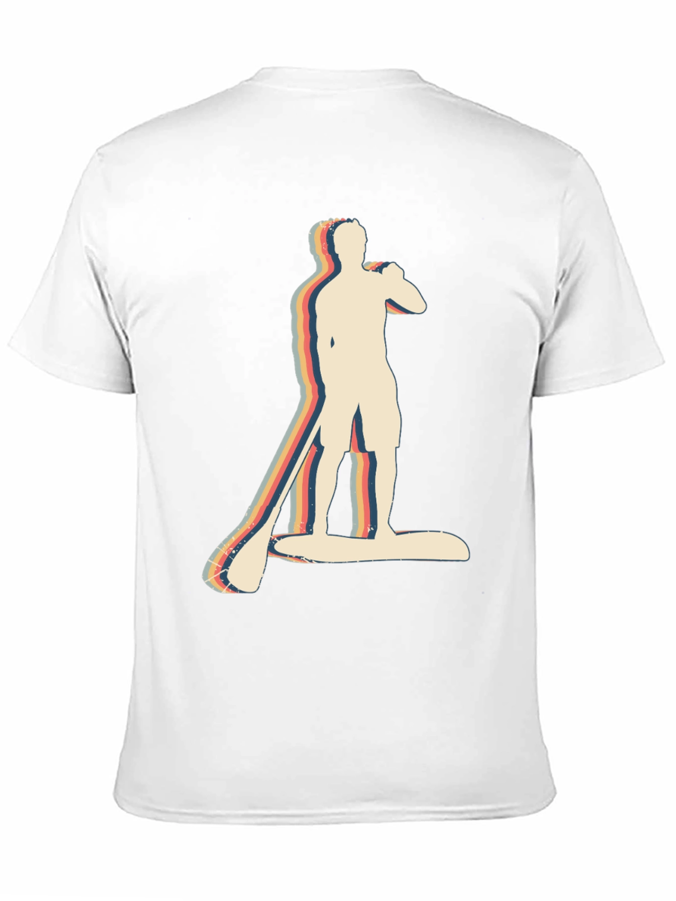 Retro Stand-Up Paddleboarder Tee