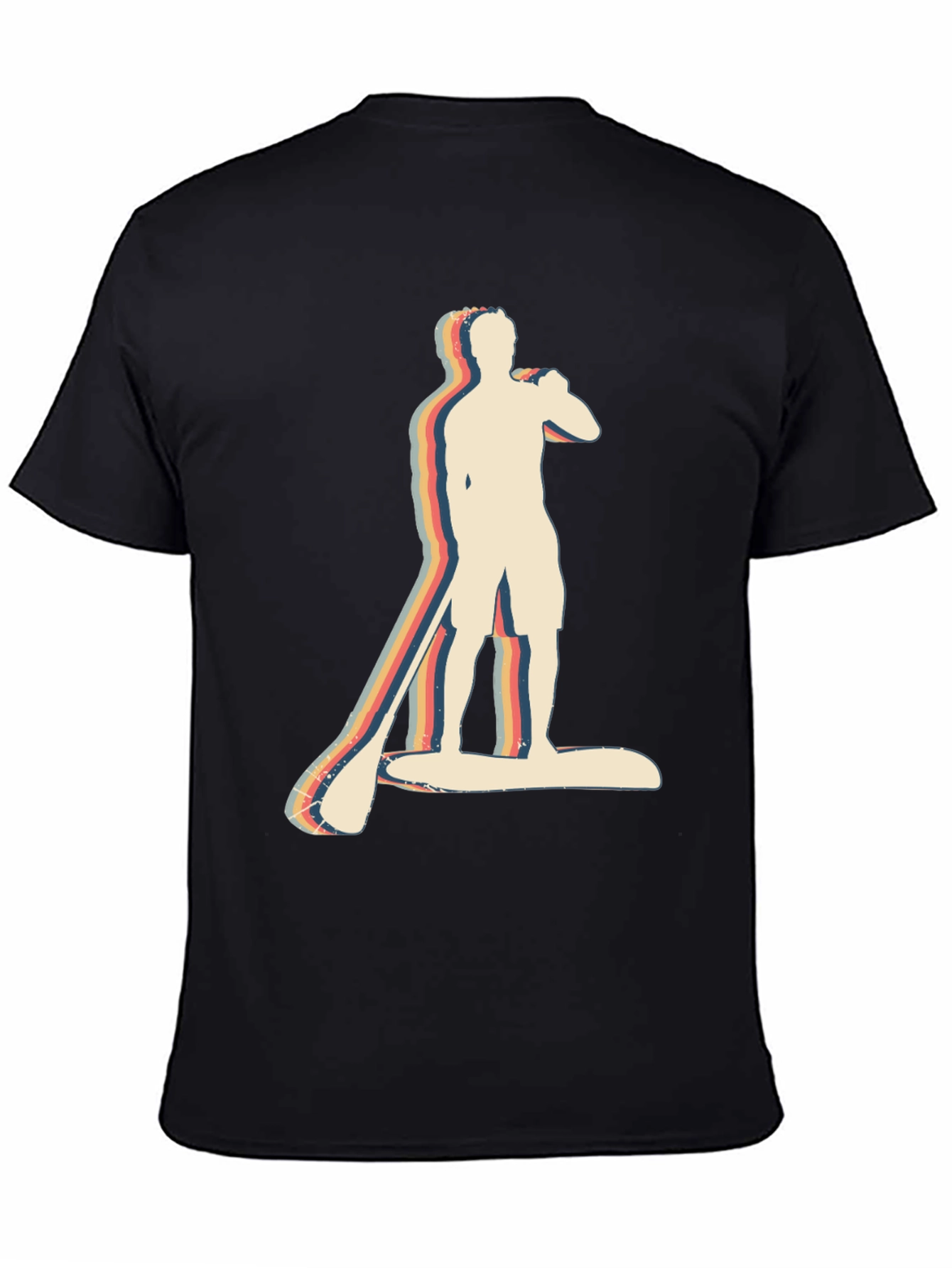 Retro Stand-Up Paddleboarder Tee