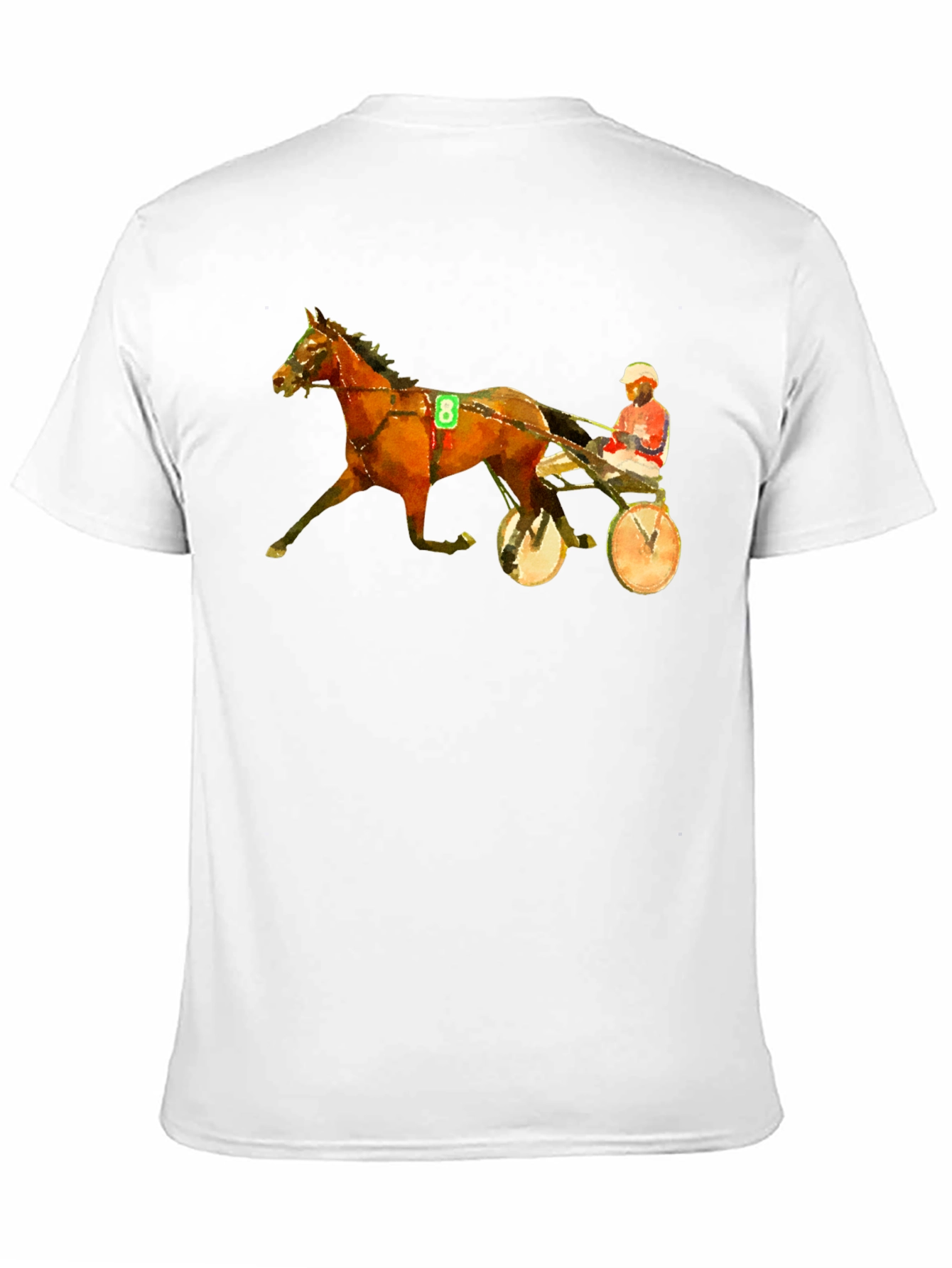 Harness Racing Graphic Tee - Black T-Shirt
