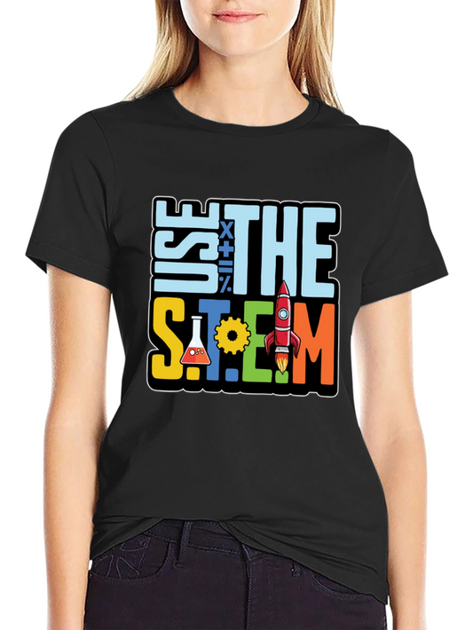 STEM Graphic T-Shirt - Science Math Engineering Design