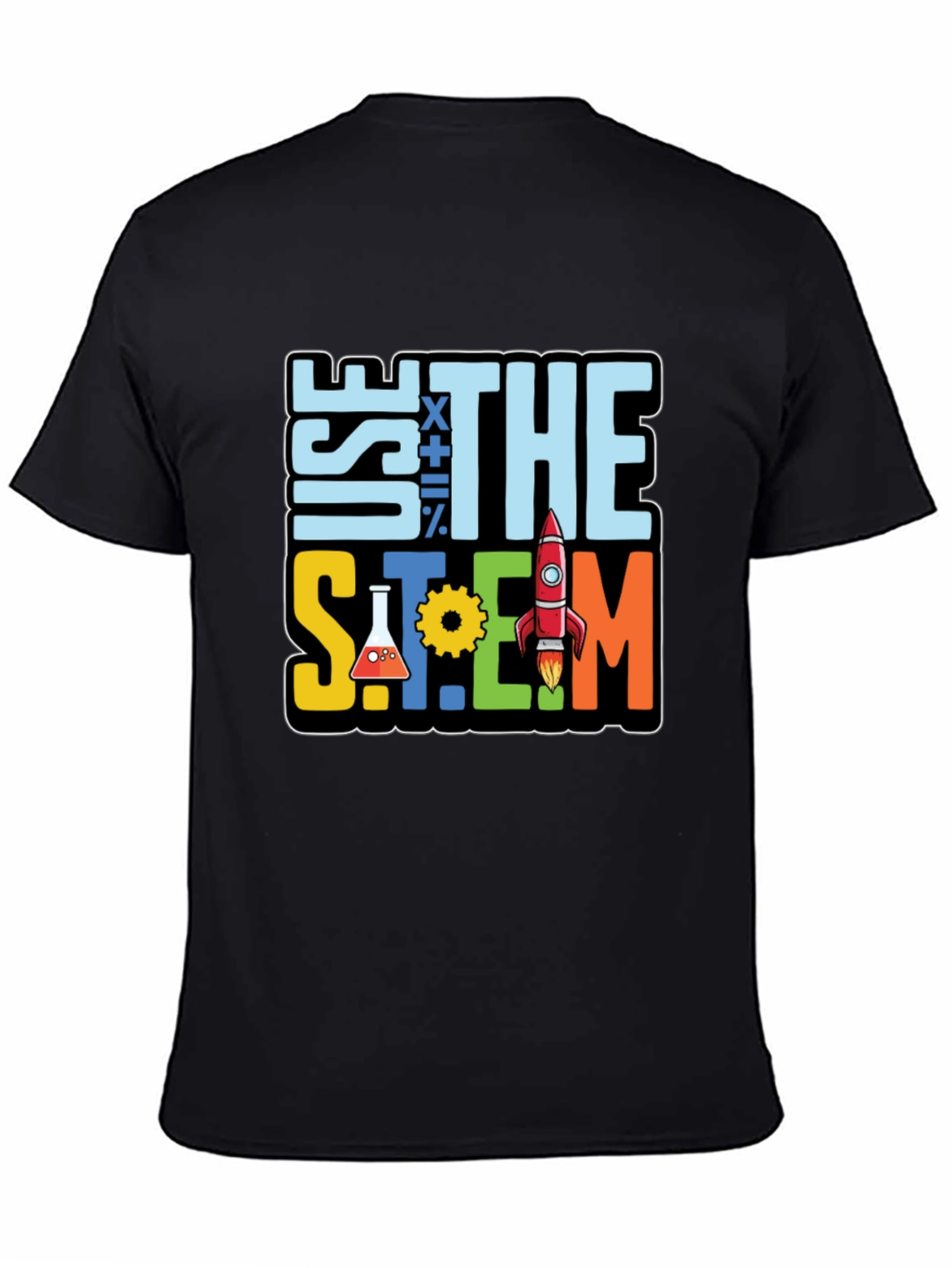 STEM Graphic T-Shirt - Science Math Engineering Design