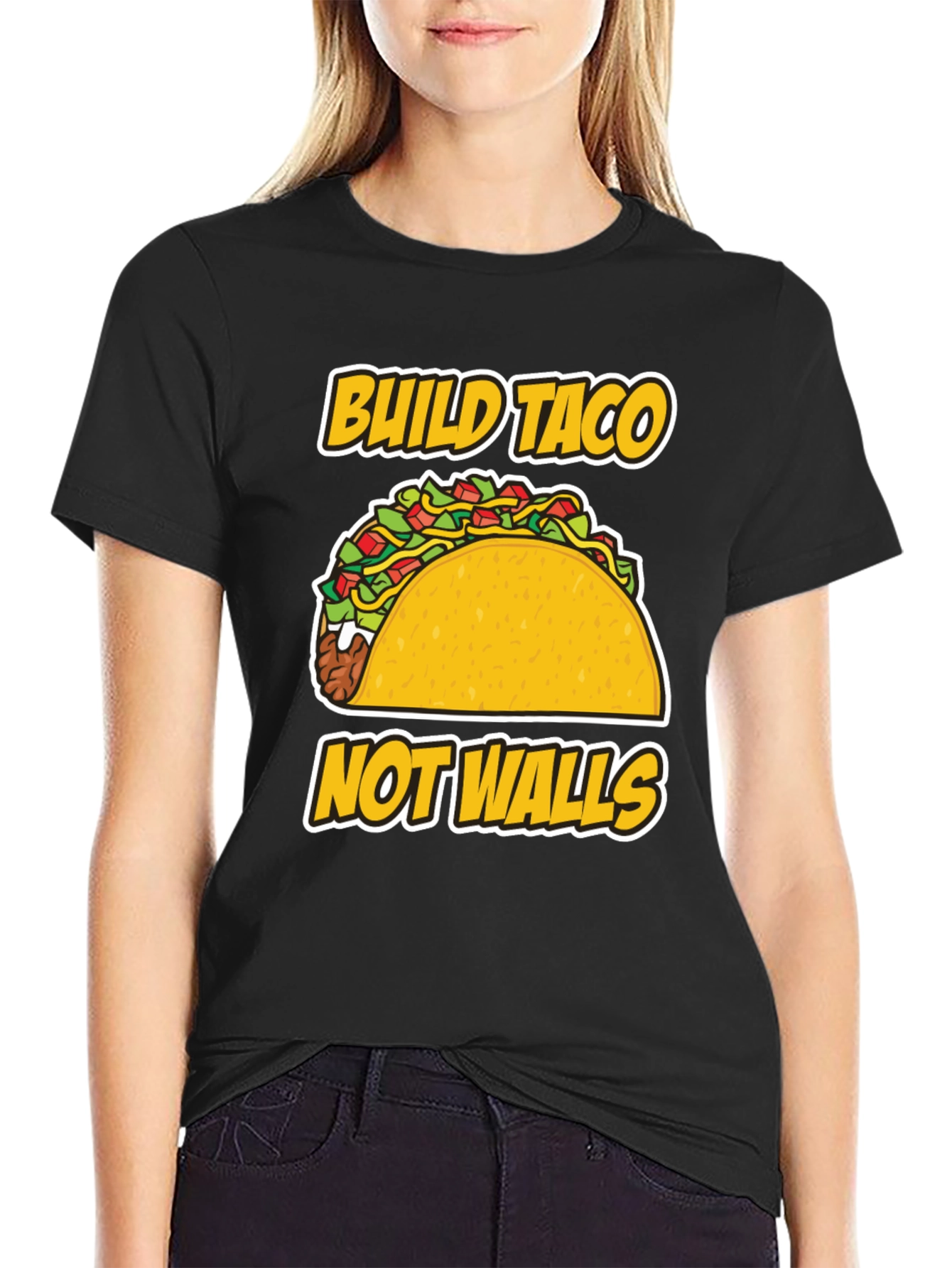 Build Taco Not Walls T-Shirt - Graphic Tee