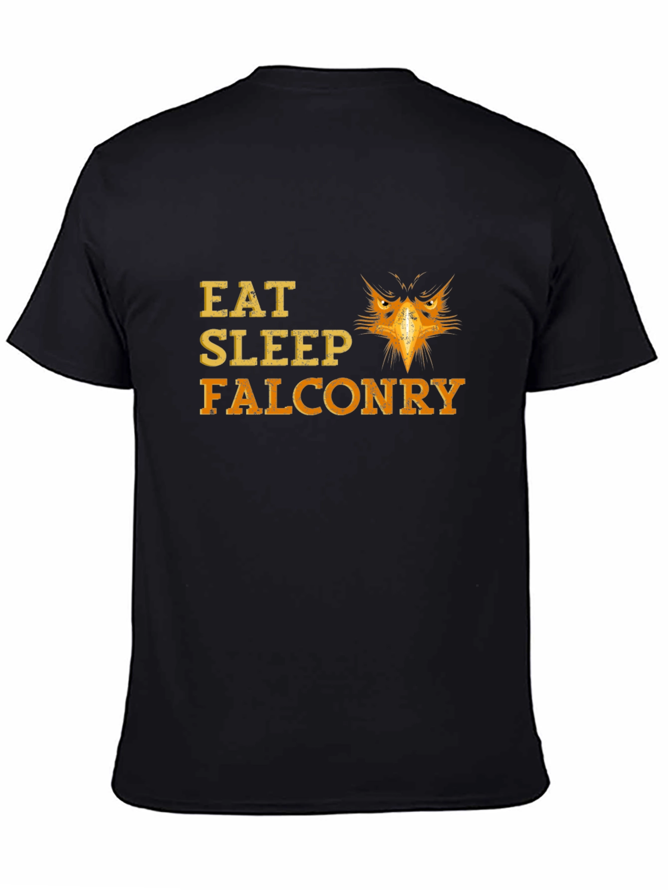 Eat Sleep Falconry T-Shirt - Black