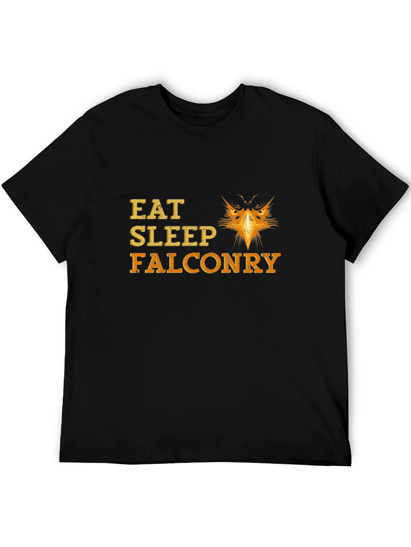 Eat Sleep Falconry T-Shirt - Black