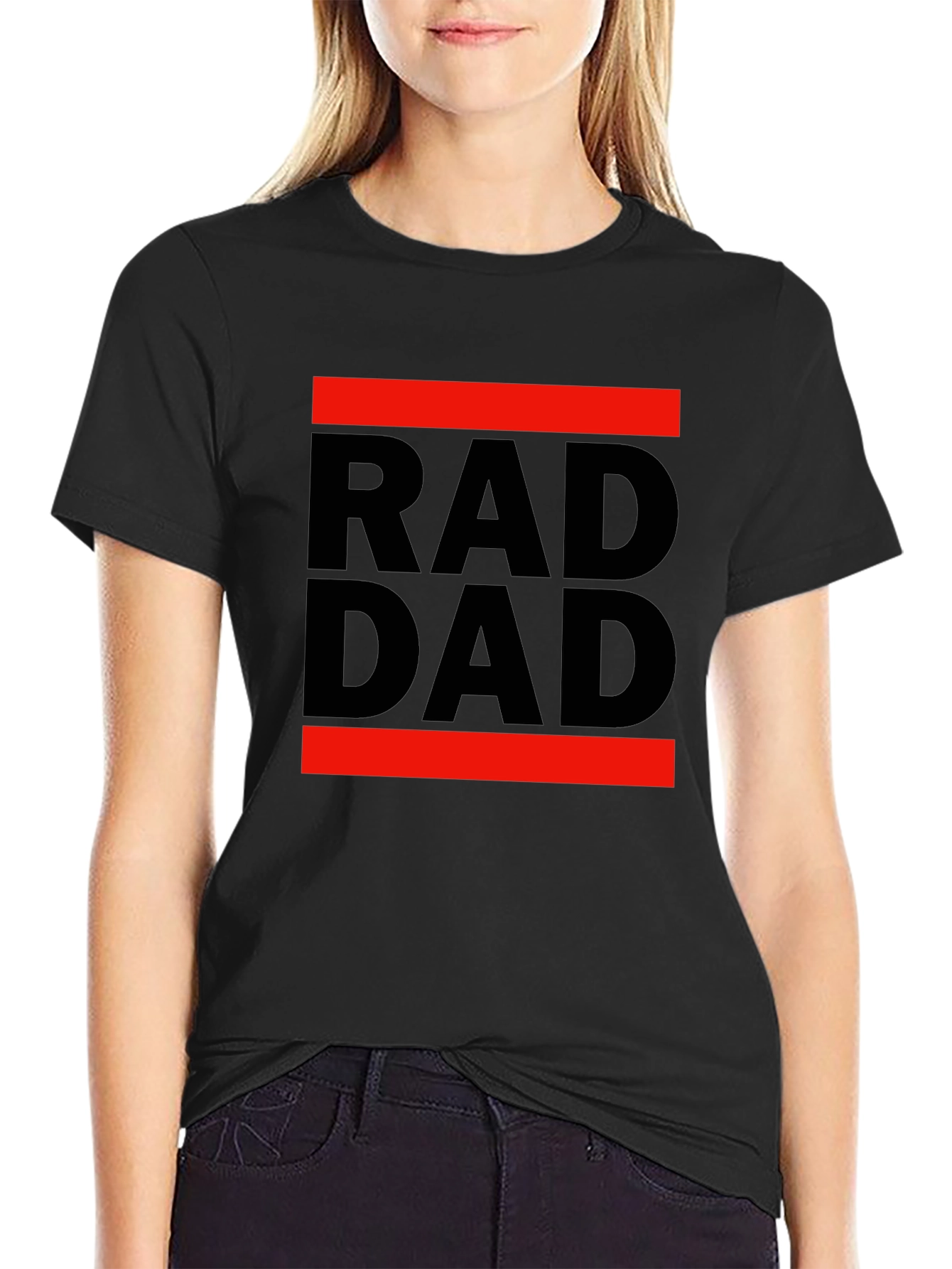 Rad Dad Graphic Tee - Cool Fathers Day Gift