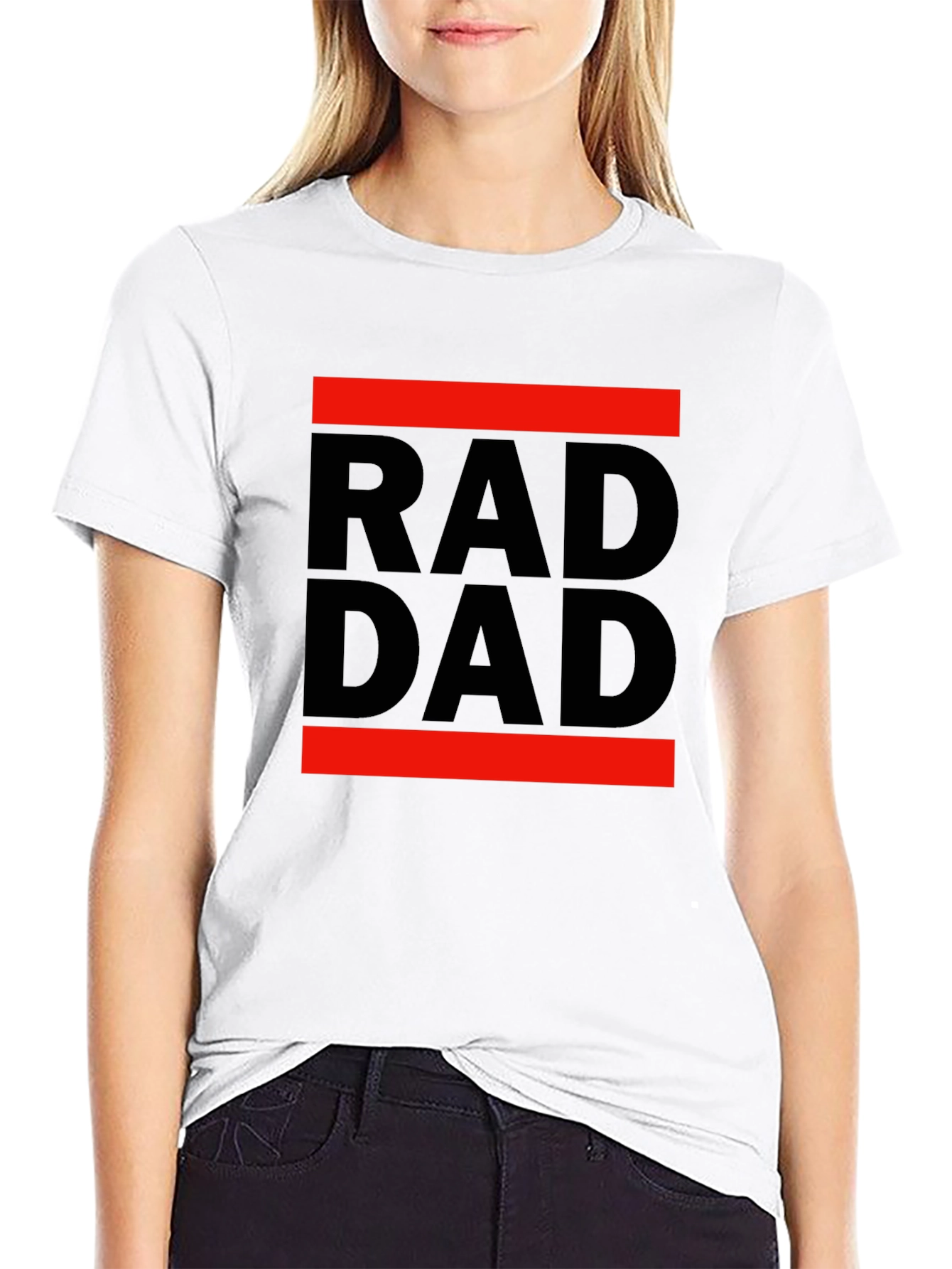 Rad Dad Graphic Tee - Cool Fathers Day Gift