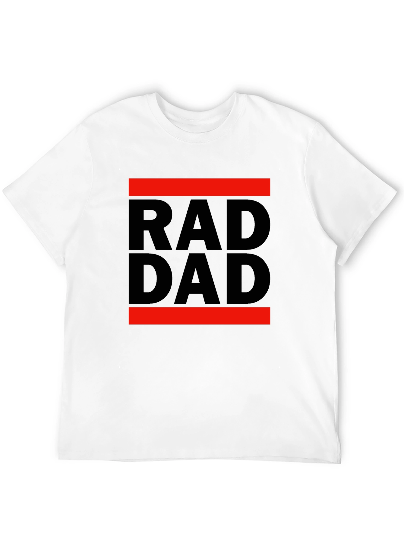 Rad Dad Graphic Tee - Cool Fathers Day Gift