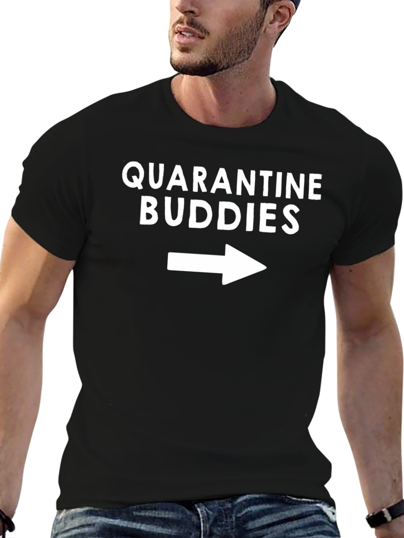 Quarantine Buddies Graphic T-Shirt