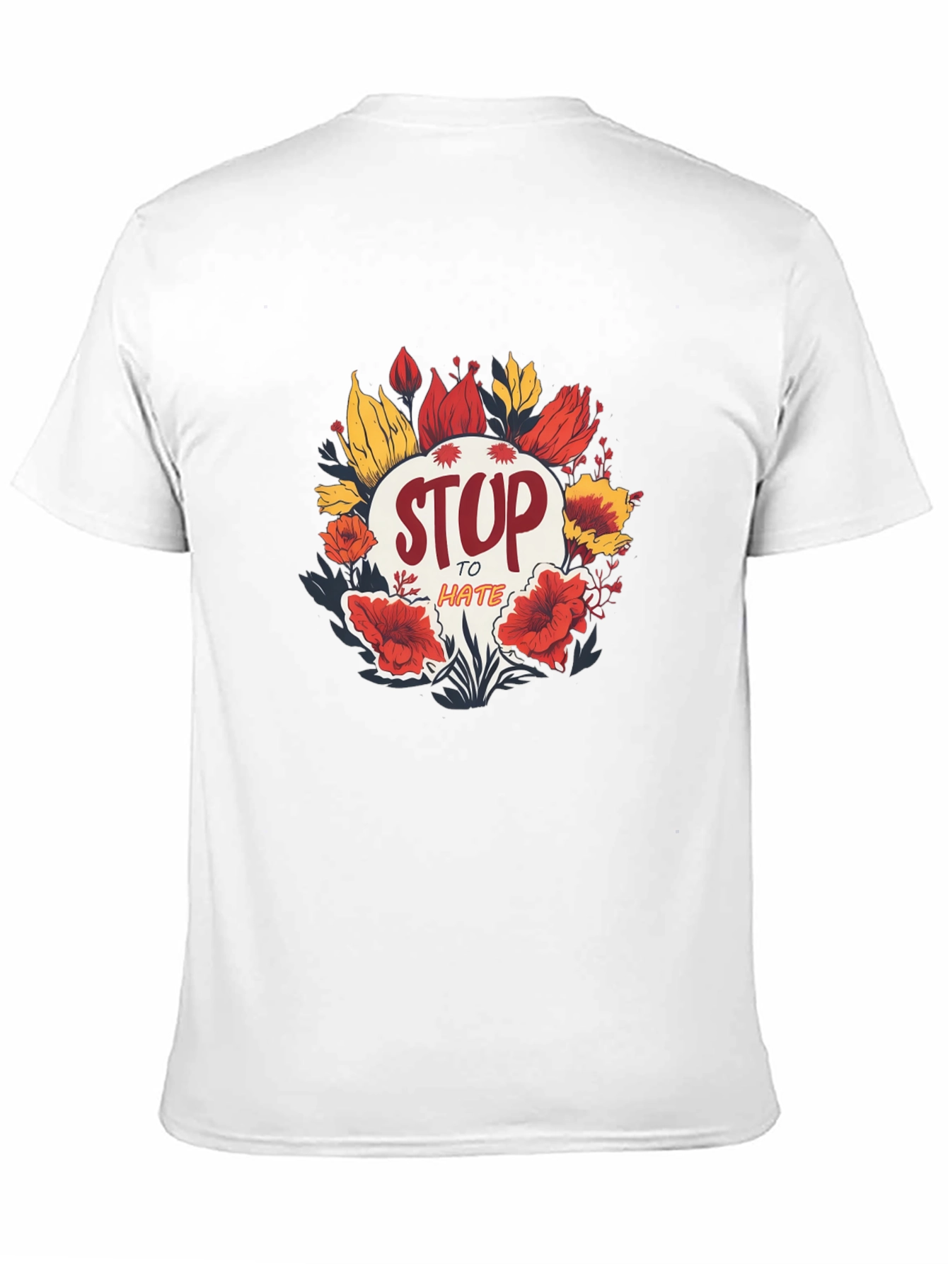 Stop to Hate Graphic T-Shirt
