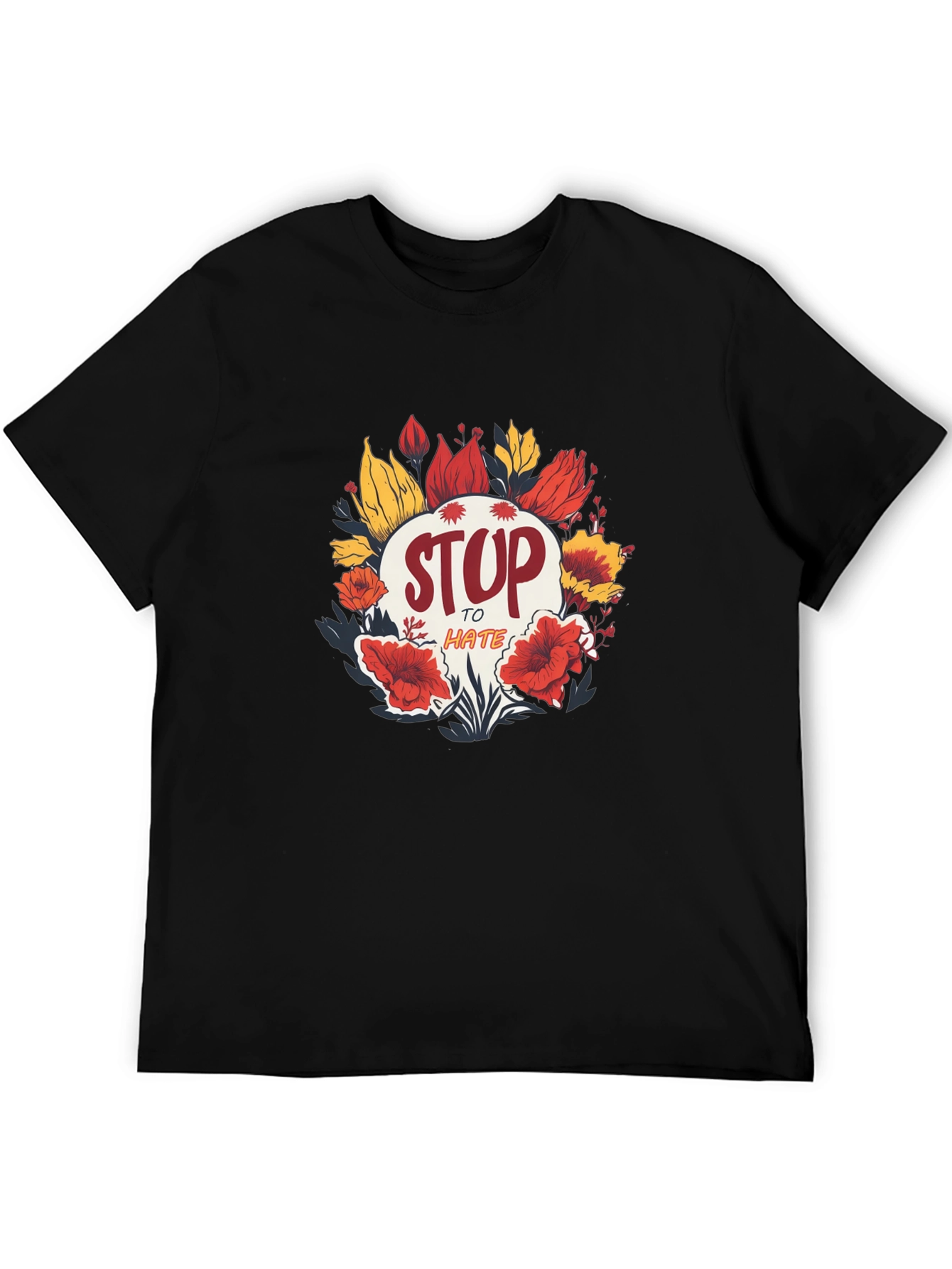 Stop to Hate Graphic T-Shirt