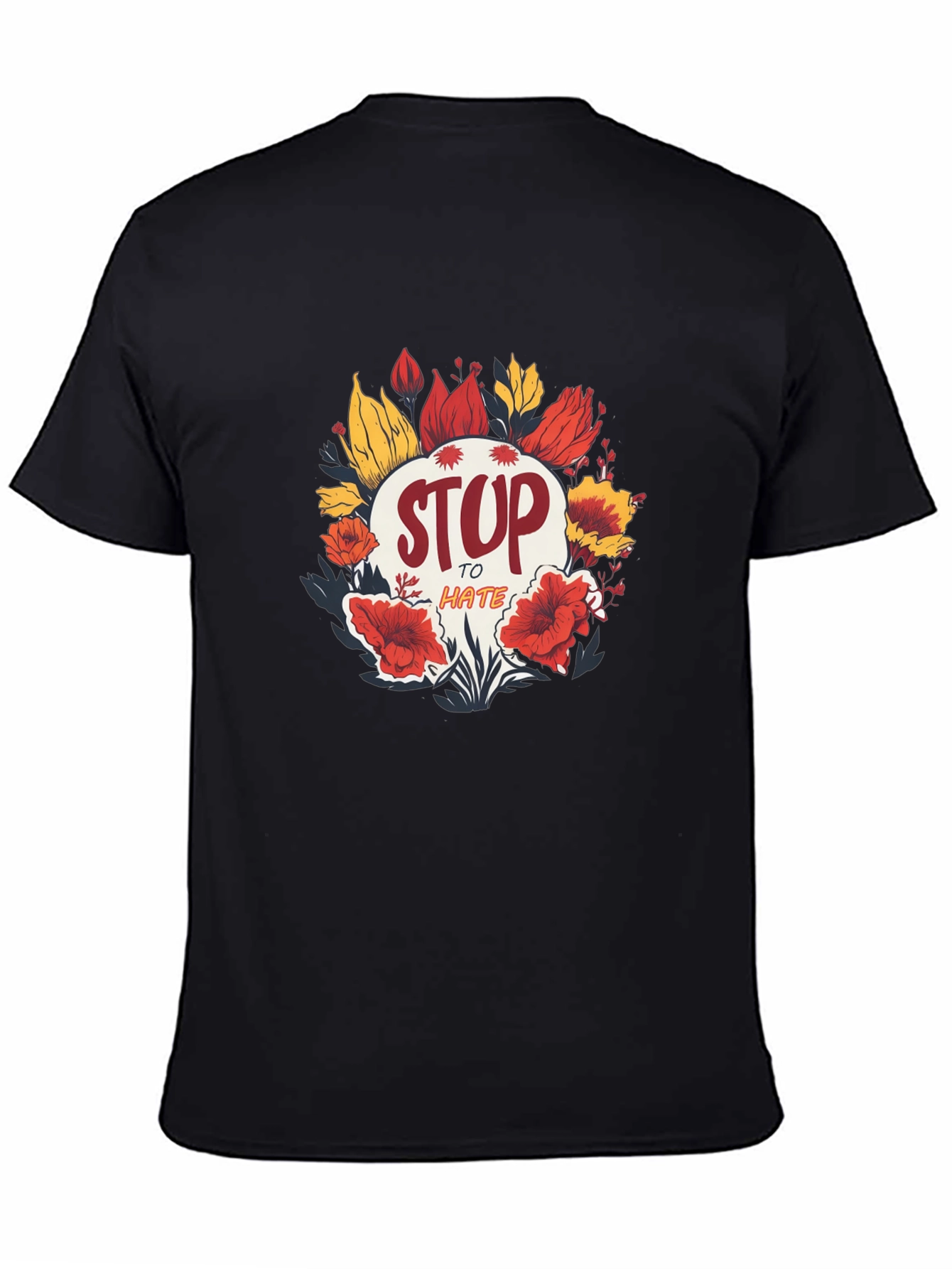 Stop to Hate Graphic T-Shirt