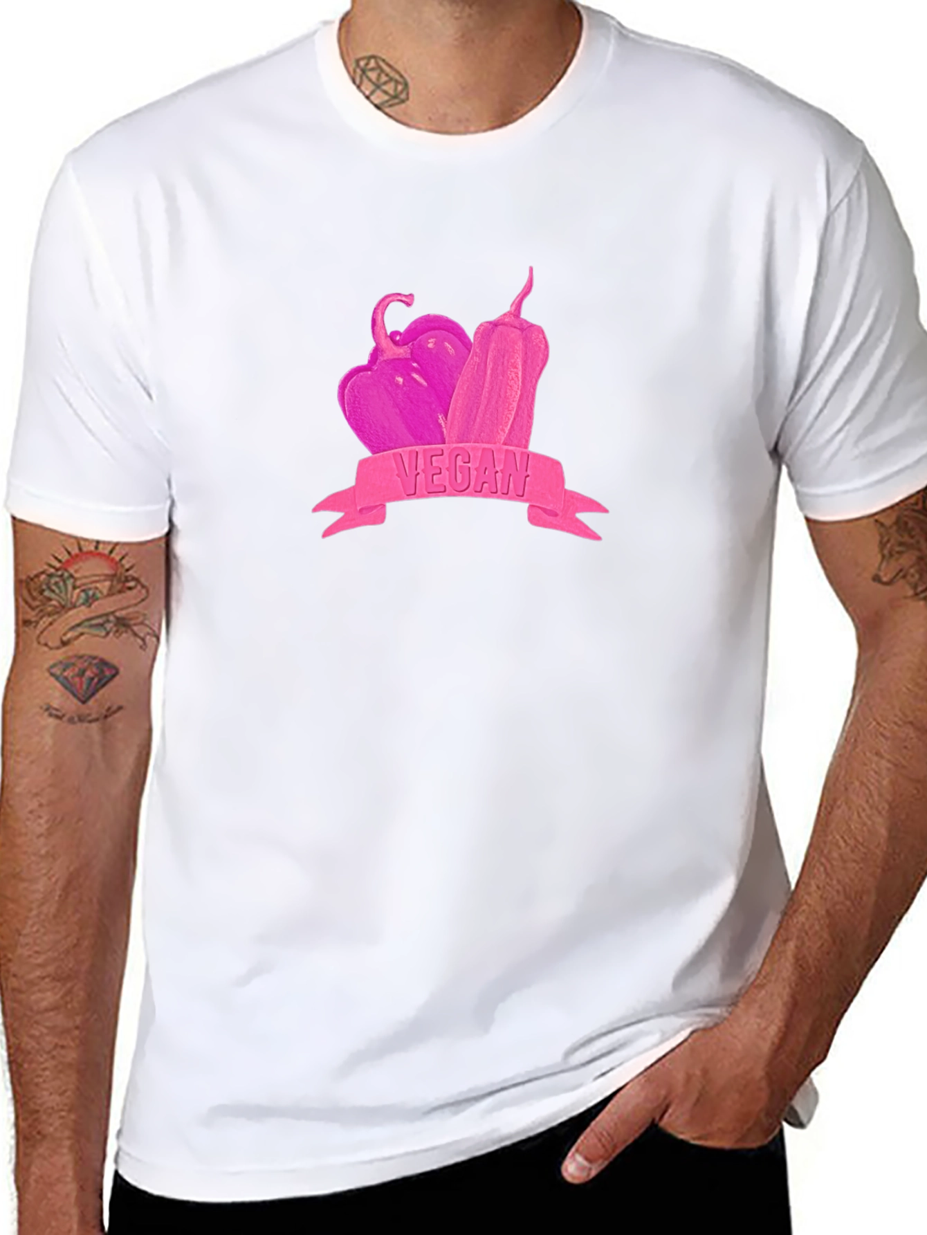 Vegan Graphic T-Shirt - Stylish and Comfortable