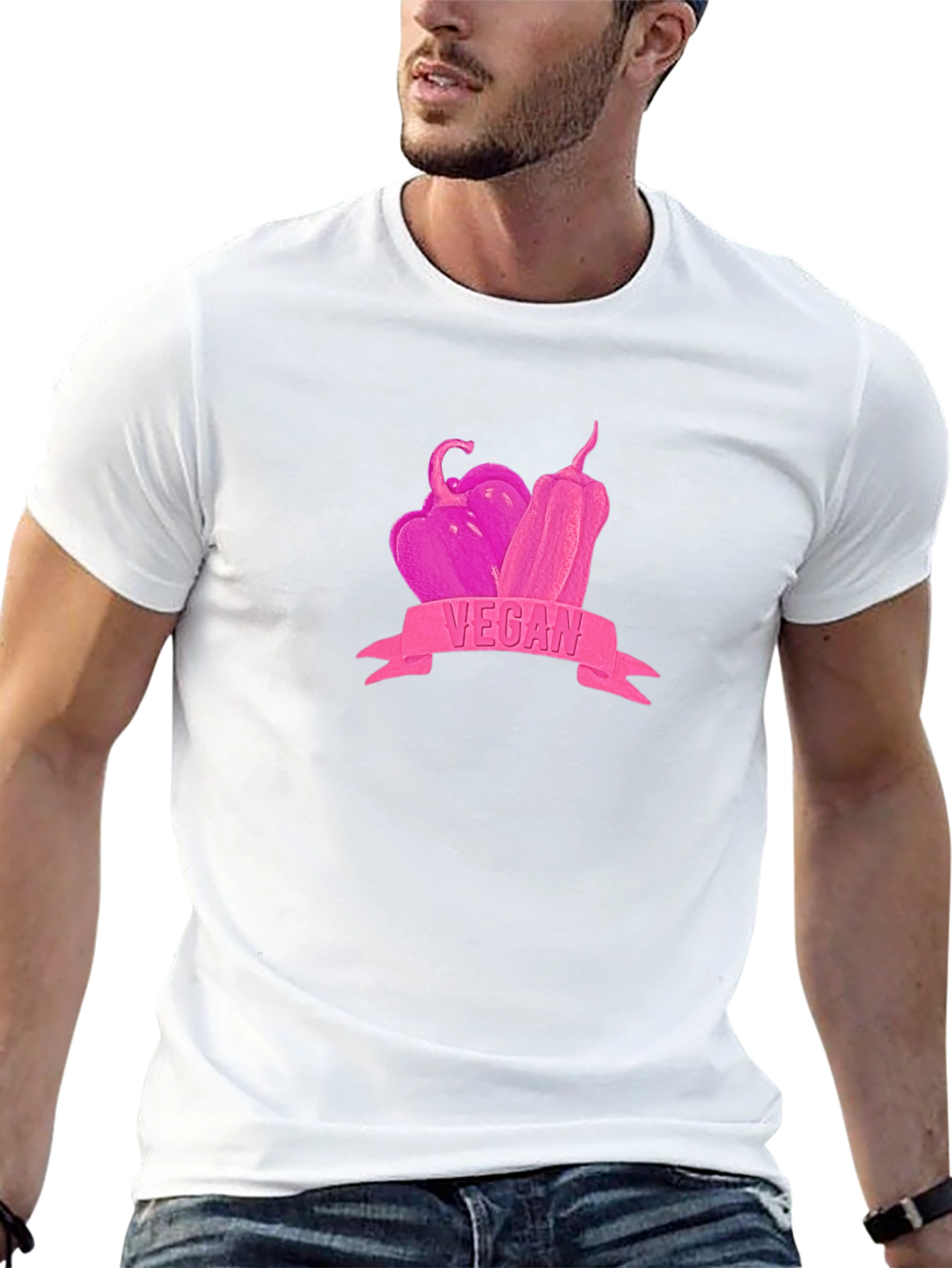 Vegan Graphic T-Shirt - Stylish and Comfortable
