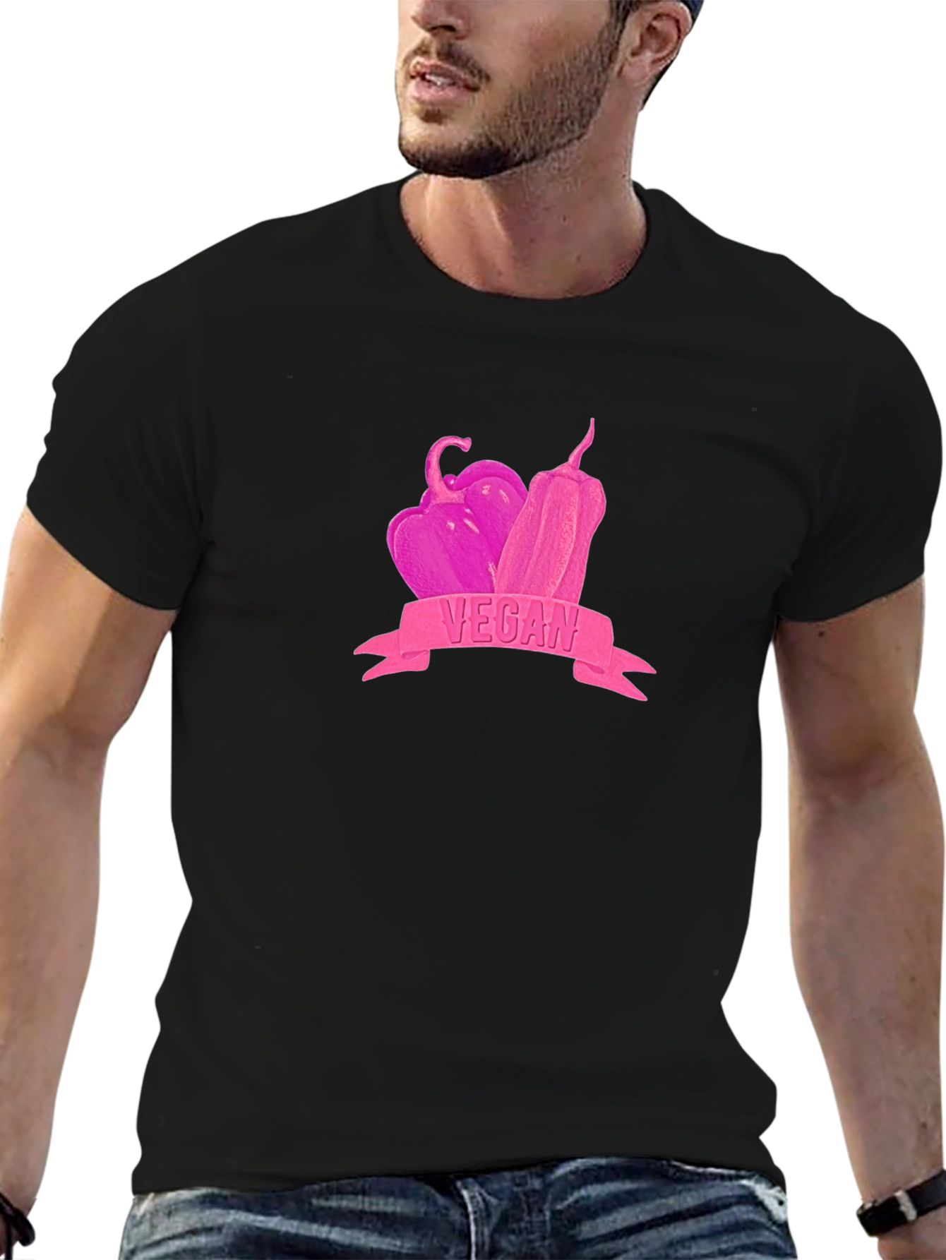 Vegan Graphic T-Shirt - Stylish and Comfortable