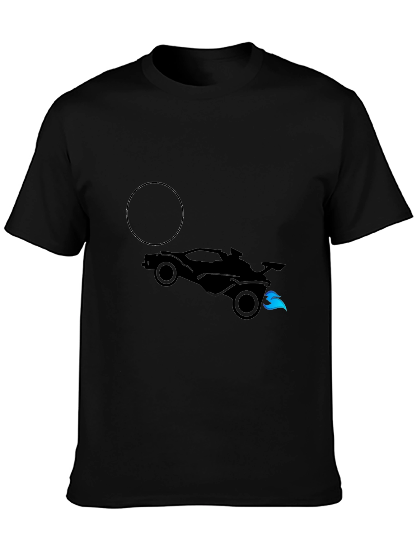 Rocket League Car Black T-Shirt