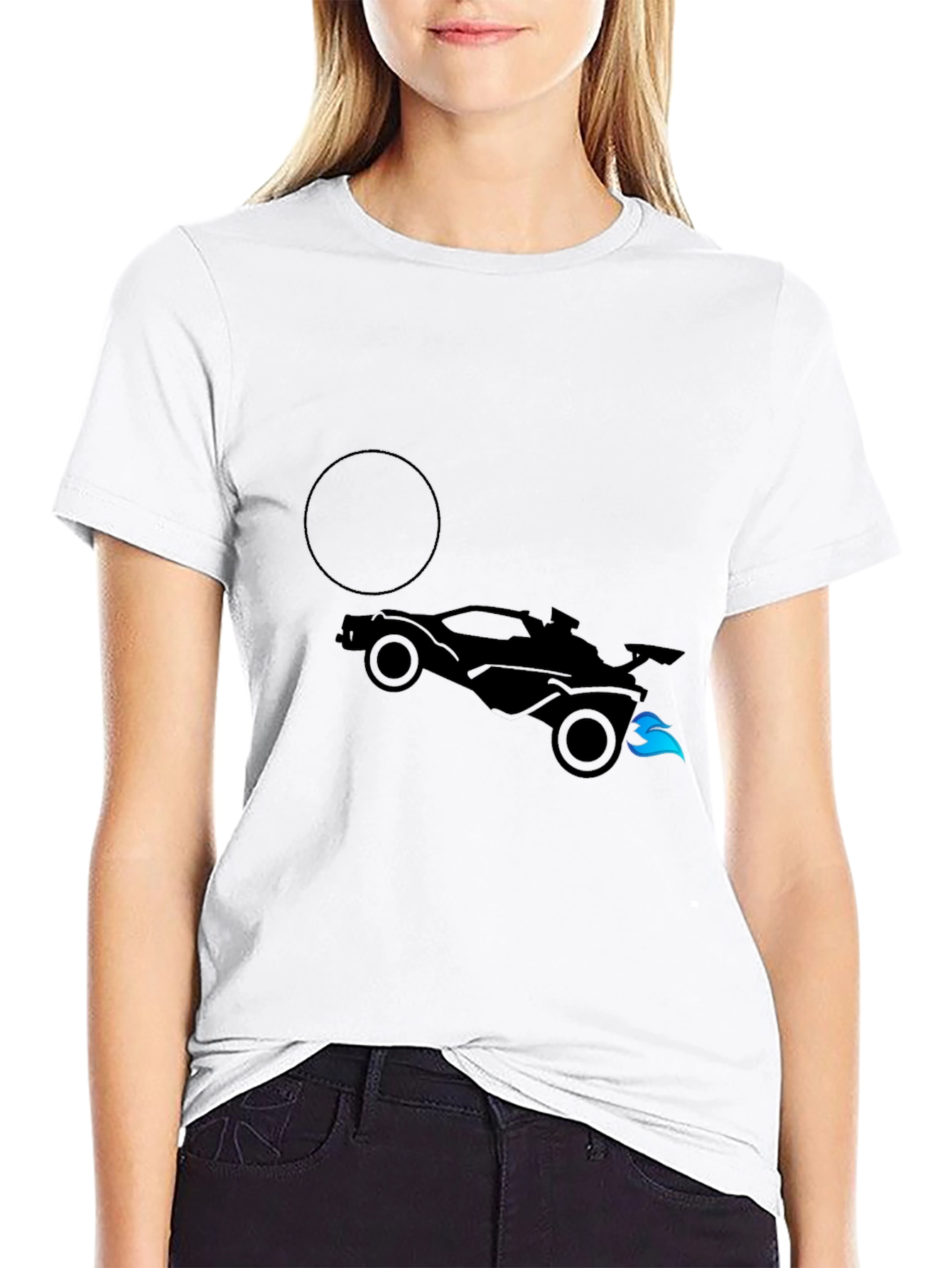 Rocket League Car Black T-Shirt