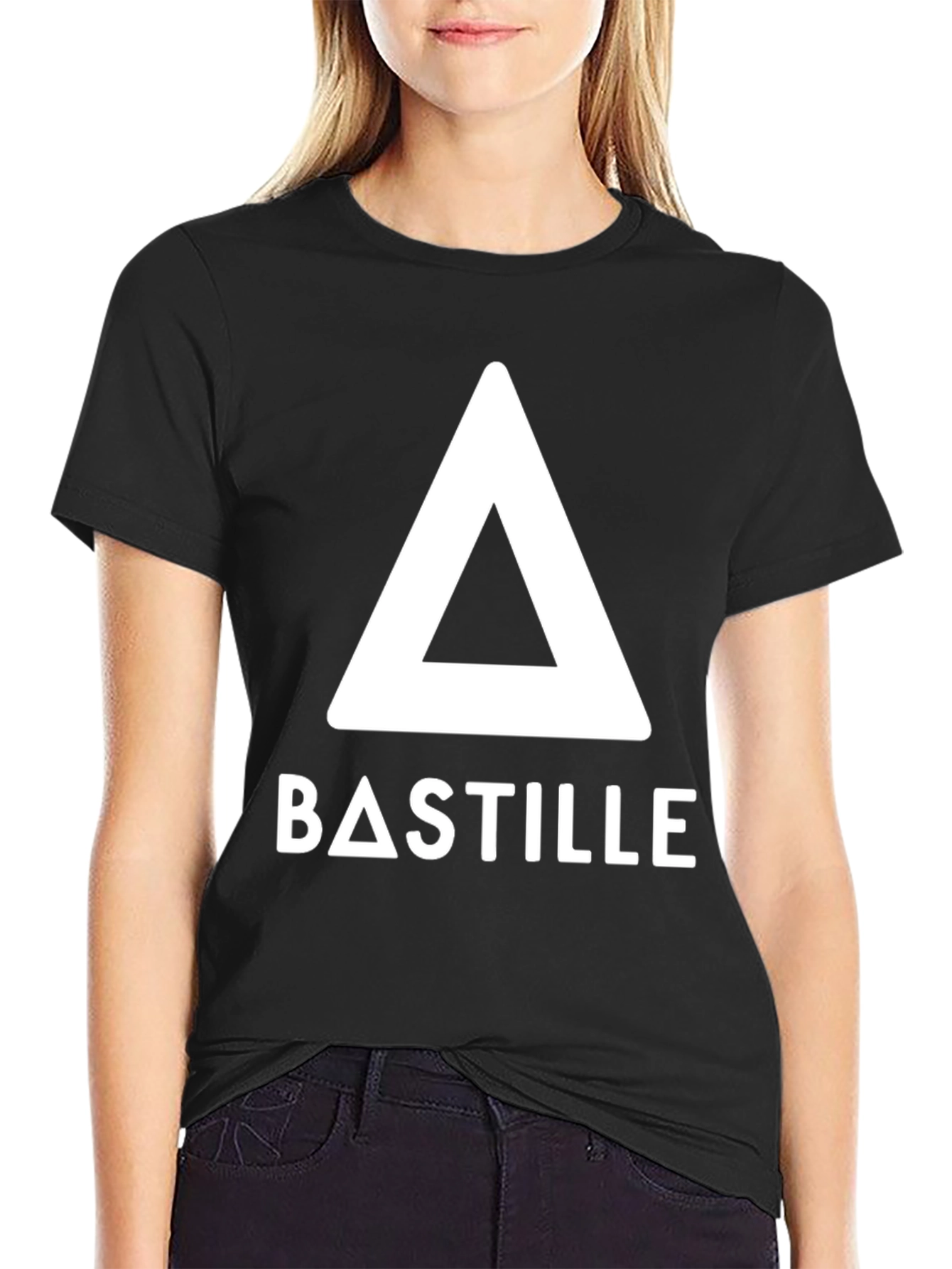 Bastille Band Logo Black T-Shirt