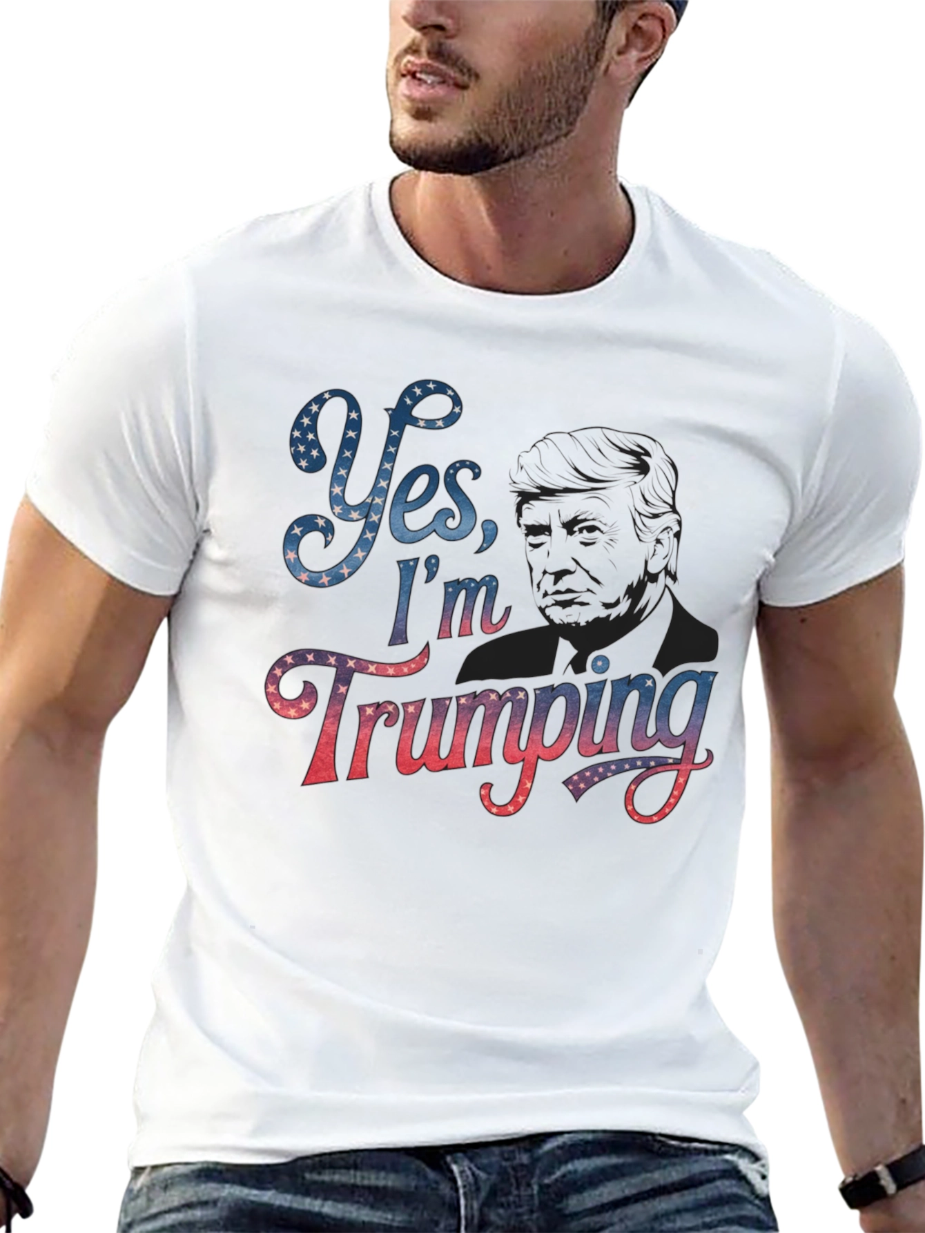 Yes Im Trumping T-Shirt Political Slogan Tee