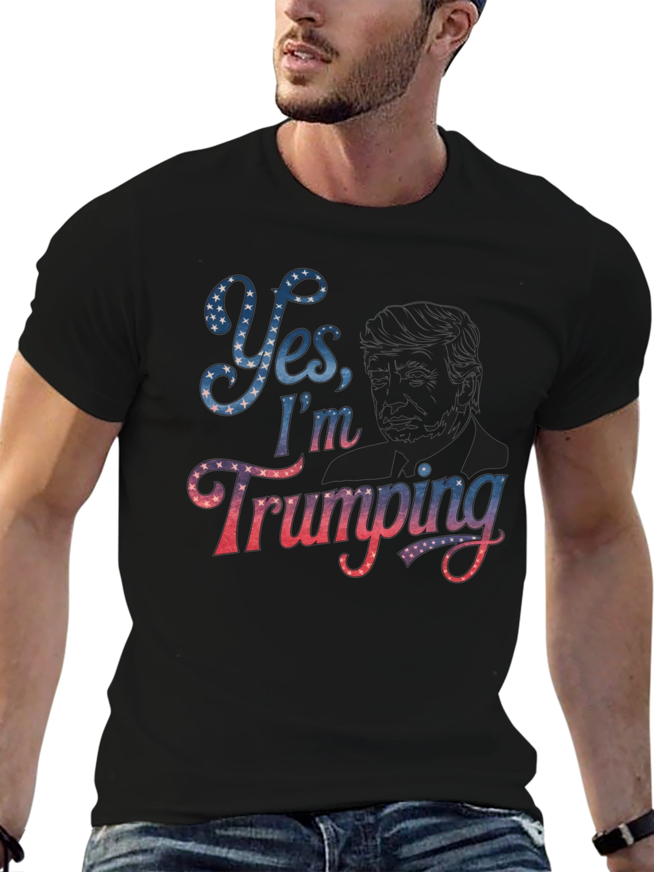 Yes Im Trumping T-Shirt Political Slogan Tee