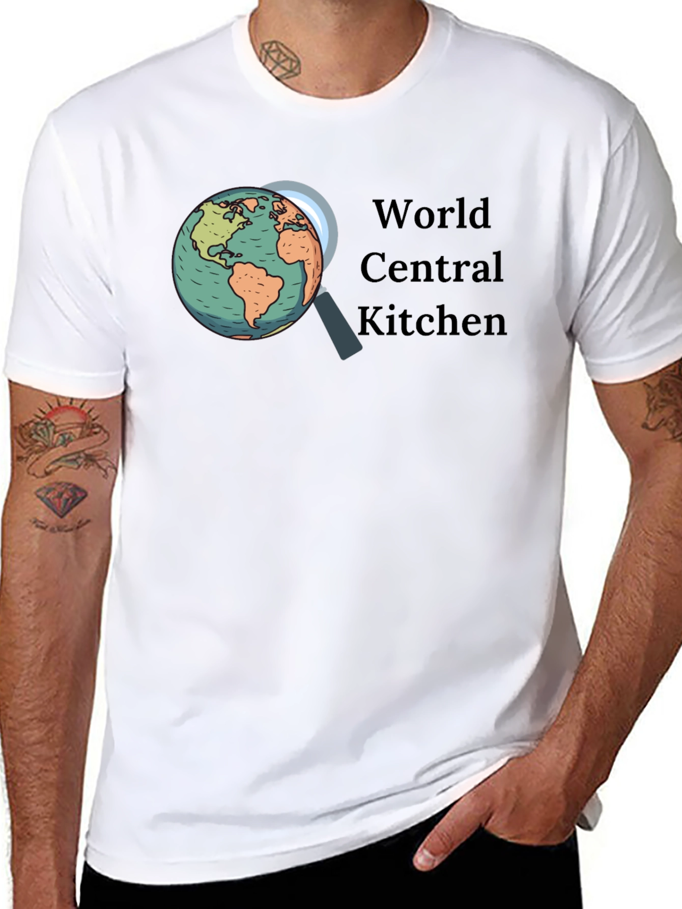 World Central Kitchen Globe Graphic T-Shirt