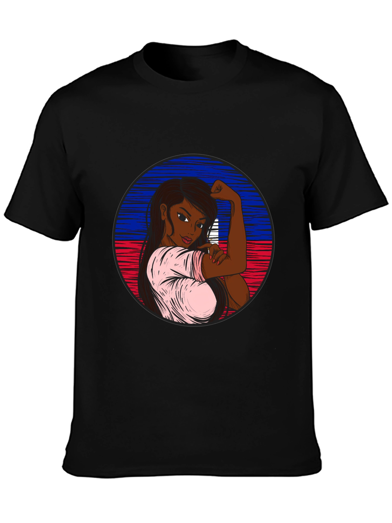 Empowered Woman Tee - Black