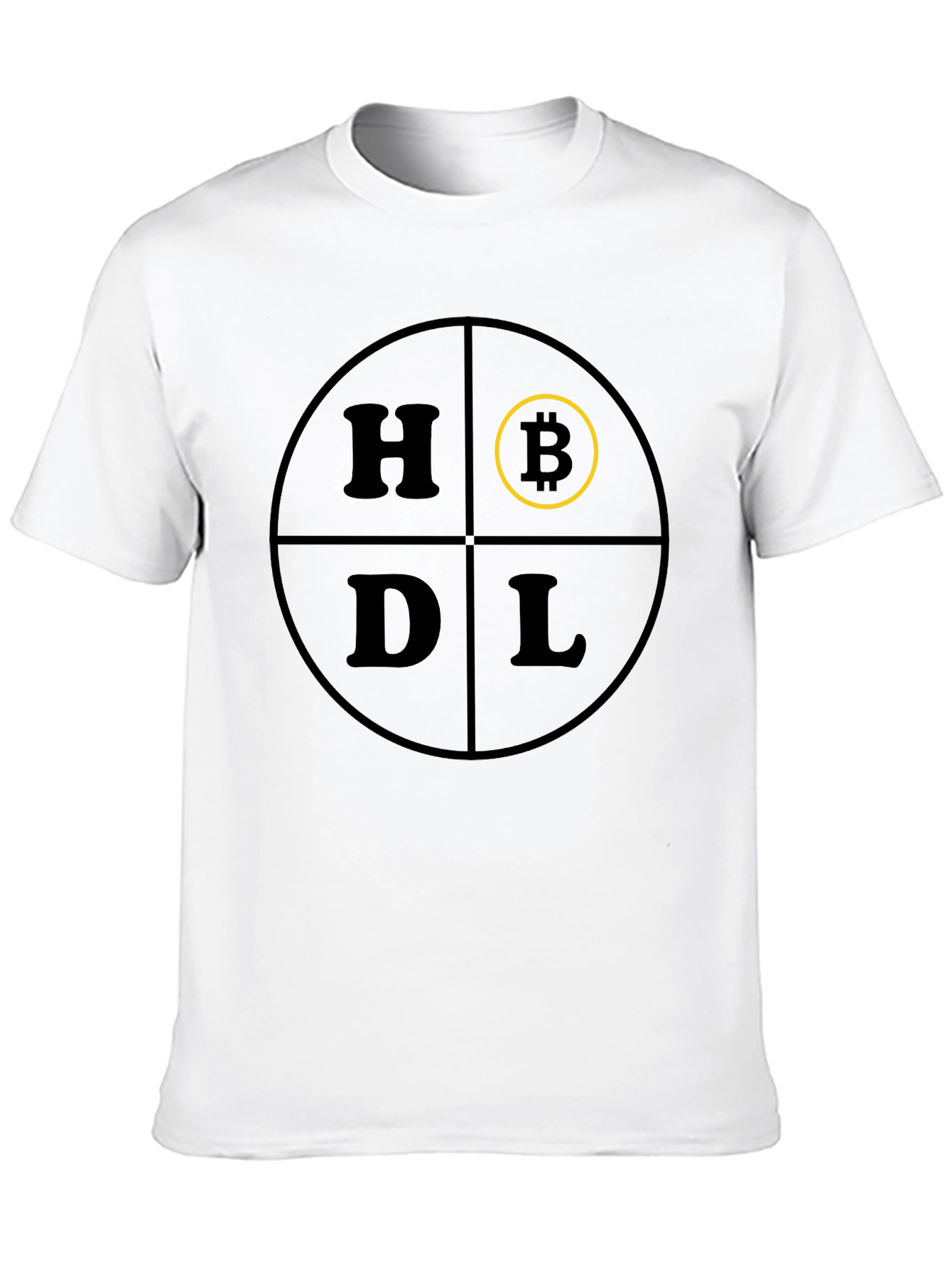 HODL Bitcoin Crypto T-Shirt - Black