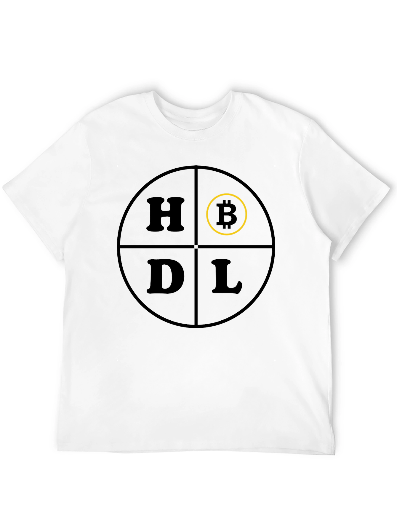 HODL Bitcoin Crypto T-Shirt - Black