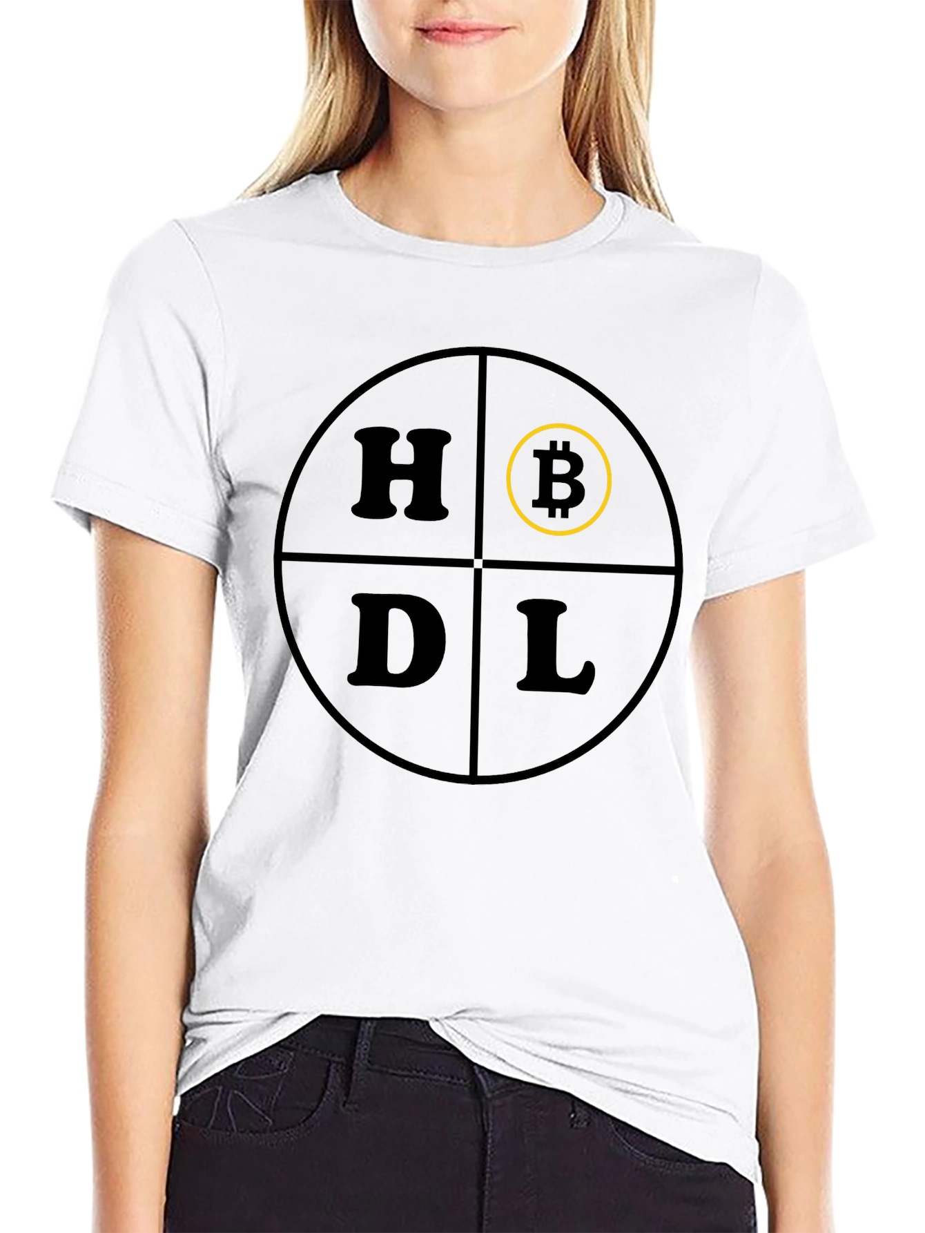 HODL Bitcoin Crypto T-Shirt - Black