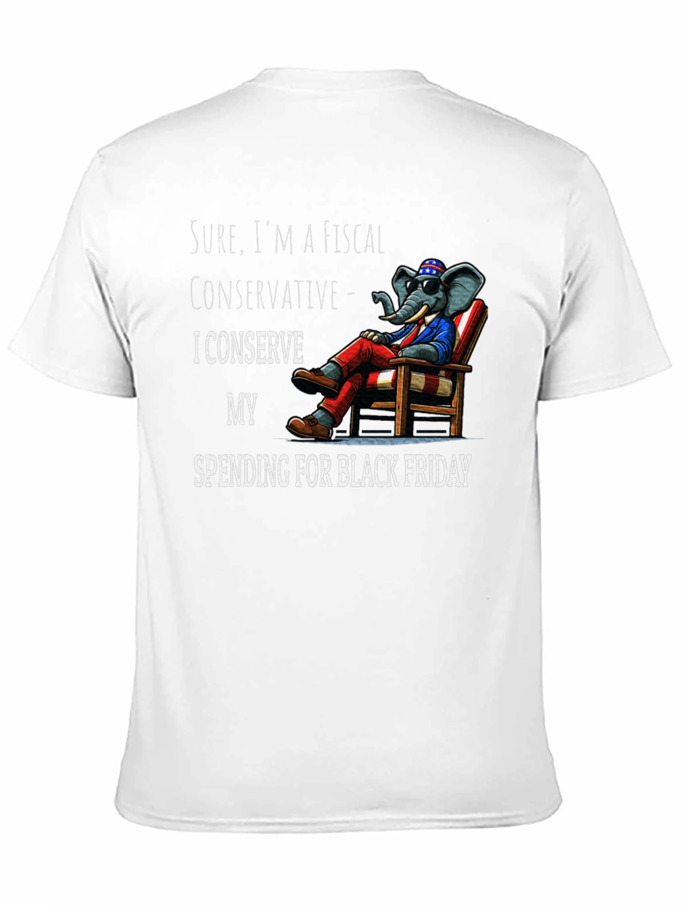 Fiscal Conservative Black Friday T-Shirt