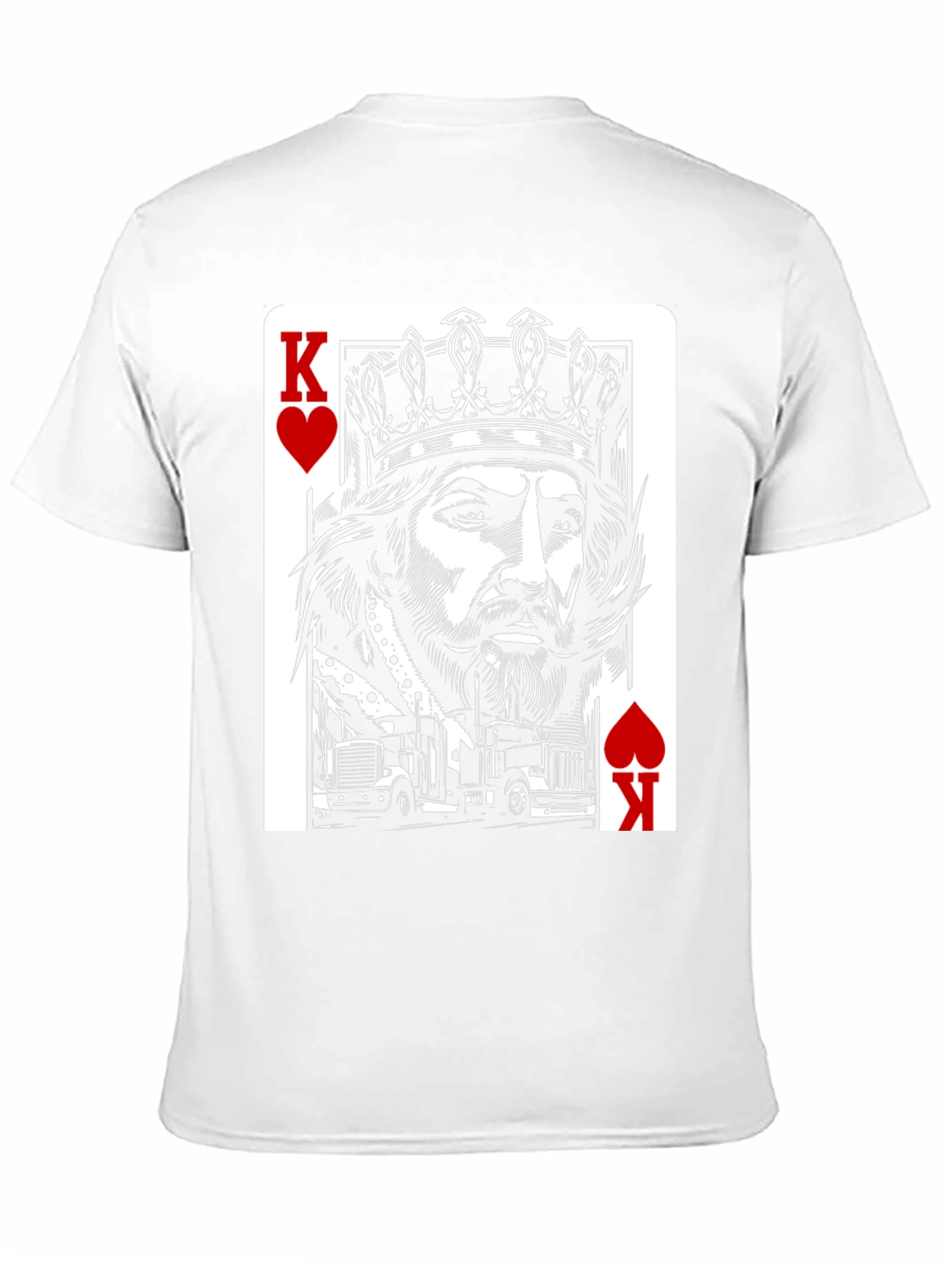 King of Hearts Trucker T-Shirt