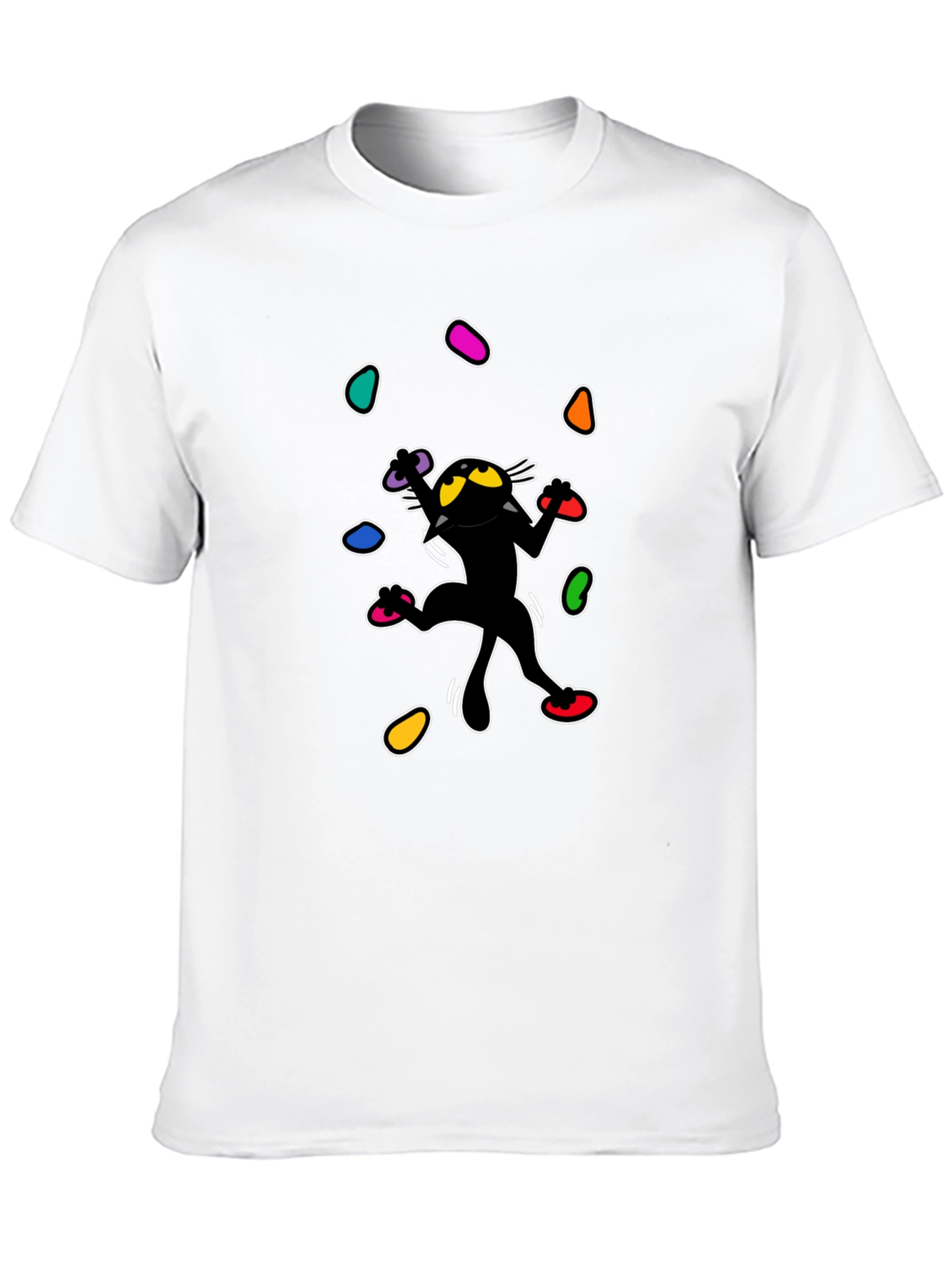 Climbing Cat Graphic Tee