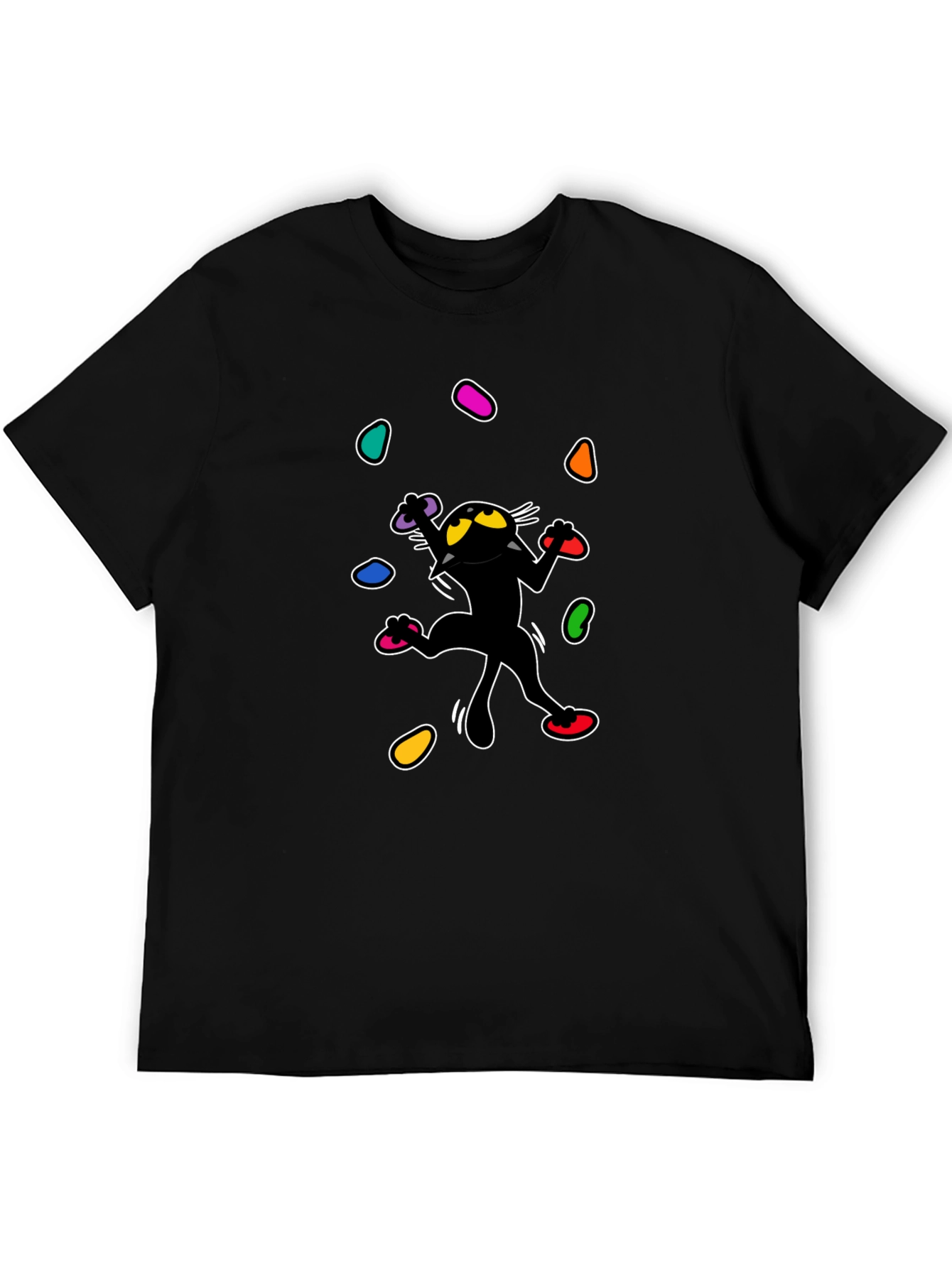 Climbing Cat Graphic Tee