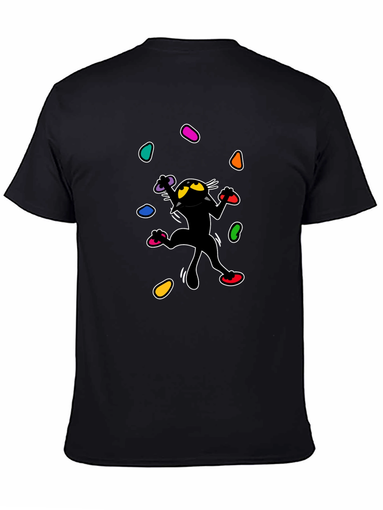 Climbing Cat Graphic Tee