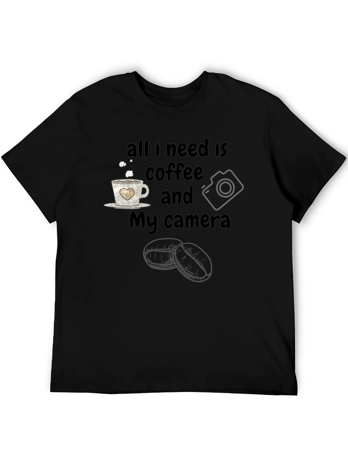 Coffee & Camera T-Shirt: Photographers Must-Have Tee