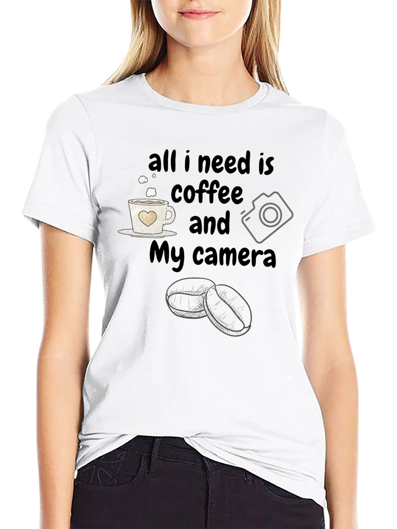 Coffee & Camera T-Shirt: Photographers Must-Have Tee