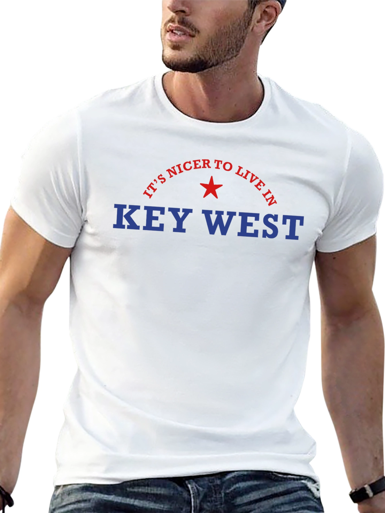 Key West T-Shirt - Its Nicer to Live In
