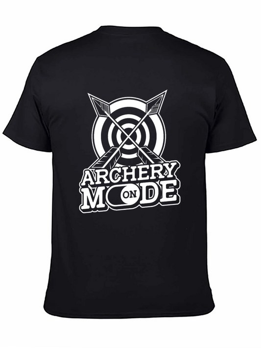 Archery Mode On Black T-Shirt