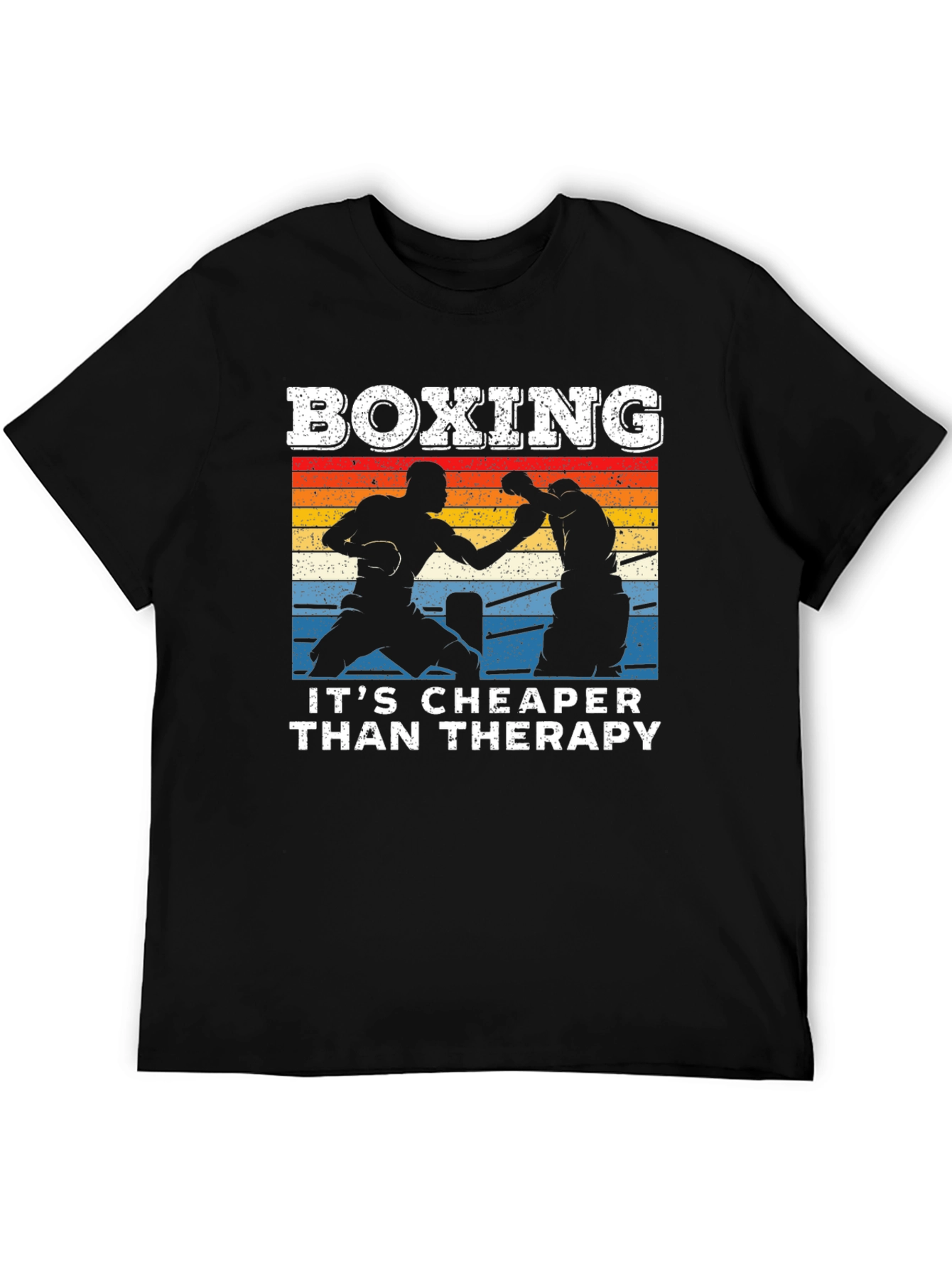 Boxing Cheaper Than Therapy T-Shirt