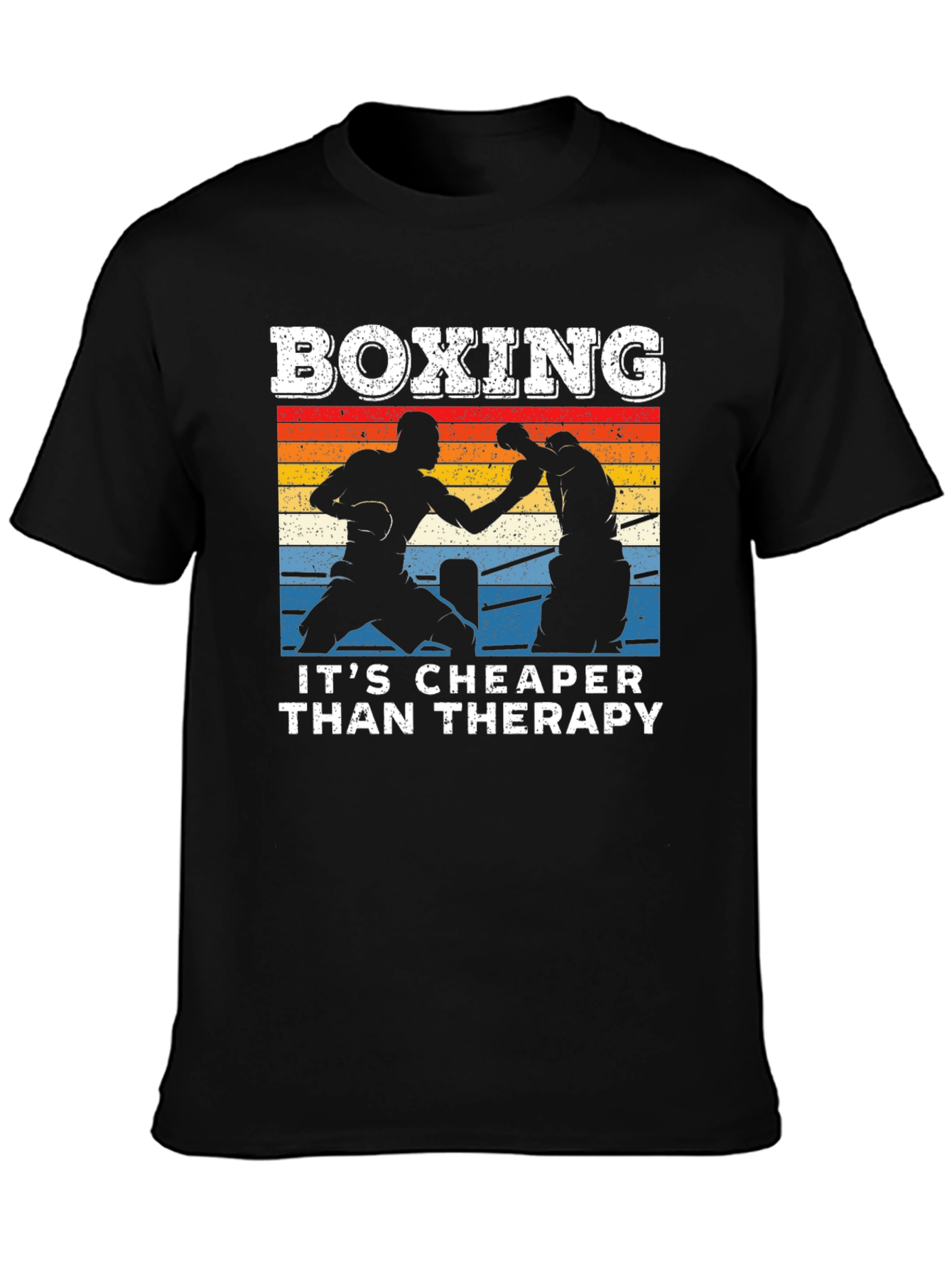Boxing Cheaper Than Therapy T-Shirt