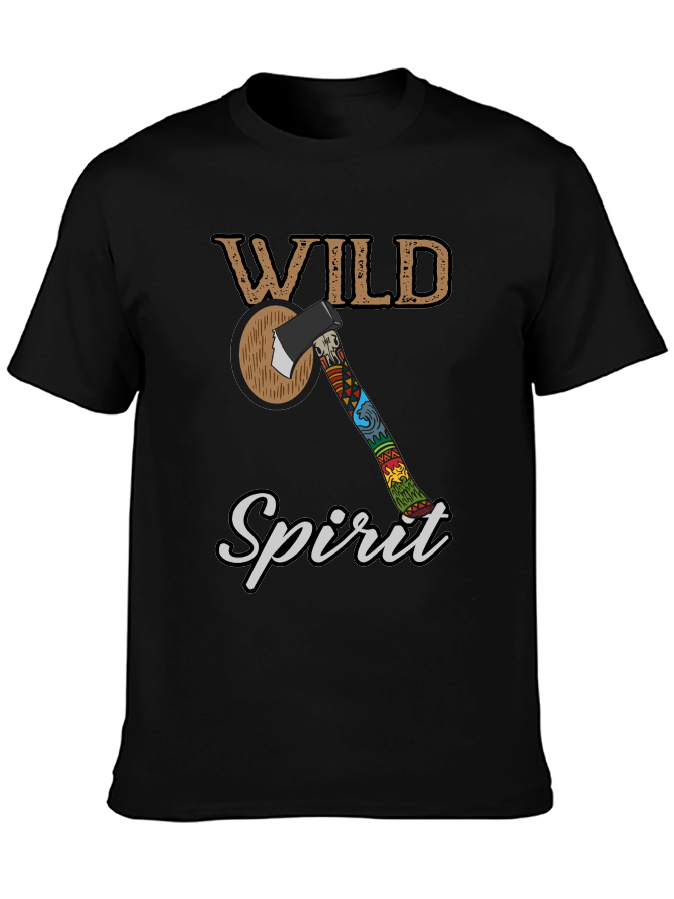 Wild Spirit Graphic Tee - Stylish Adventure Apparel