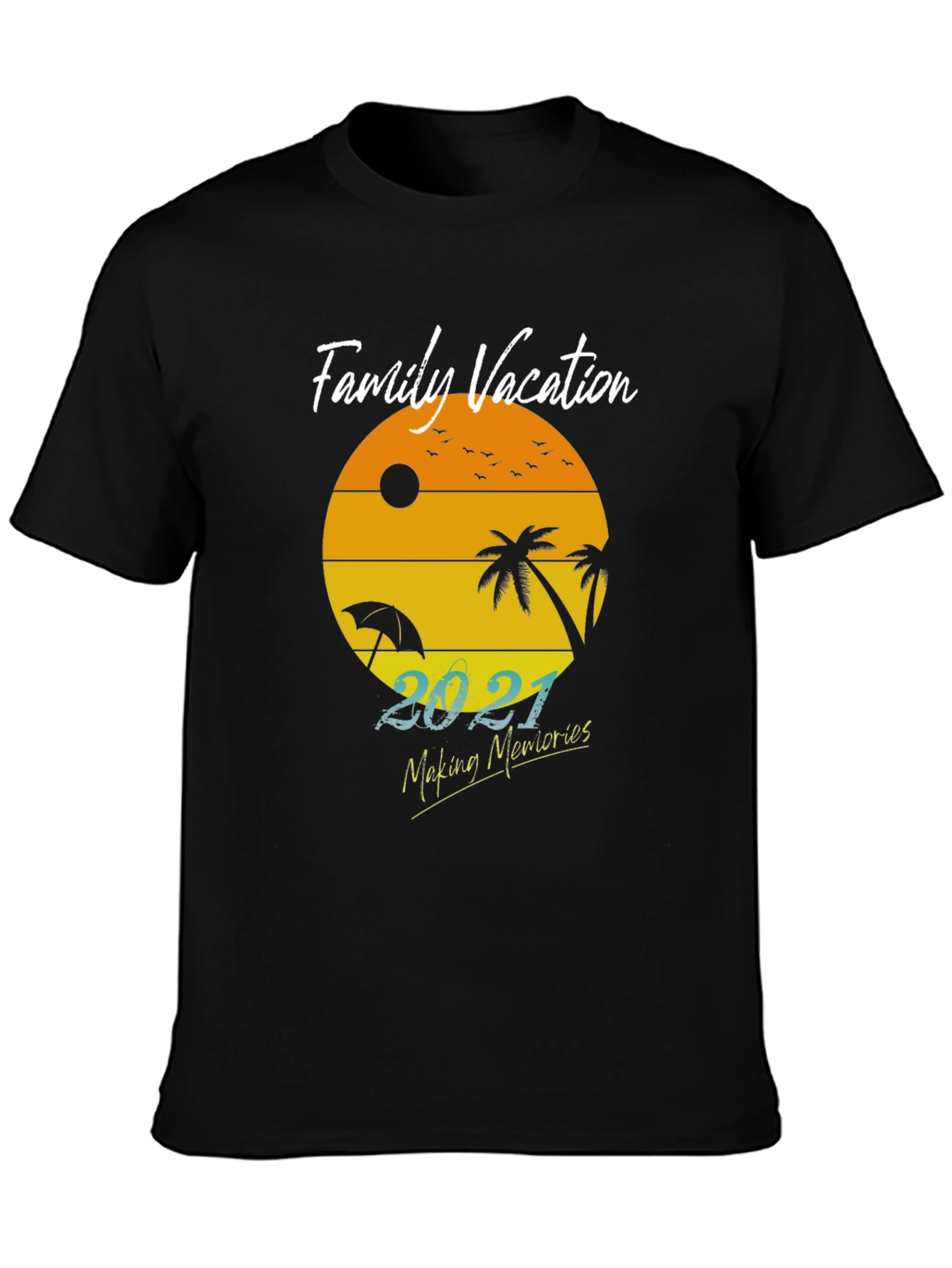 Family Vacation 2021 Memories T-Shirt