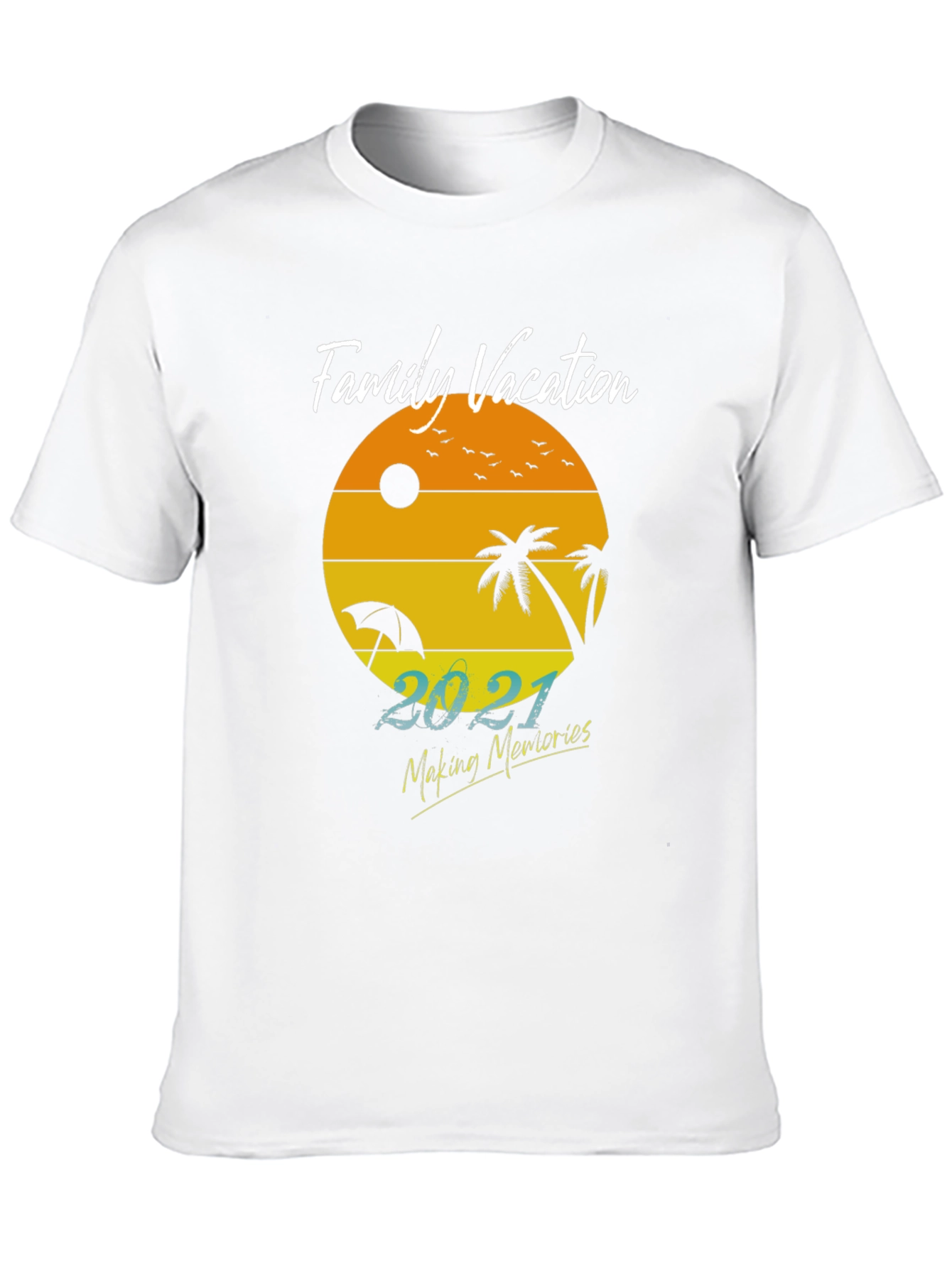 Family Vacation 2021 Memories T-Shirt